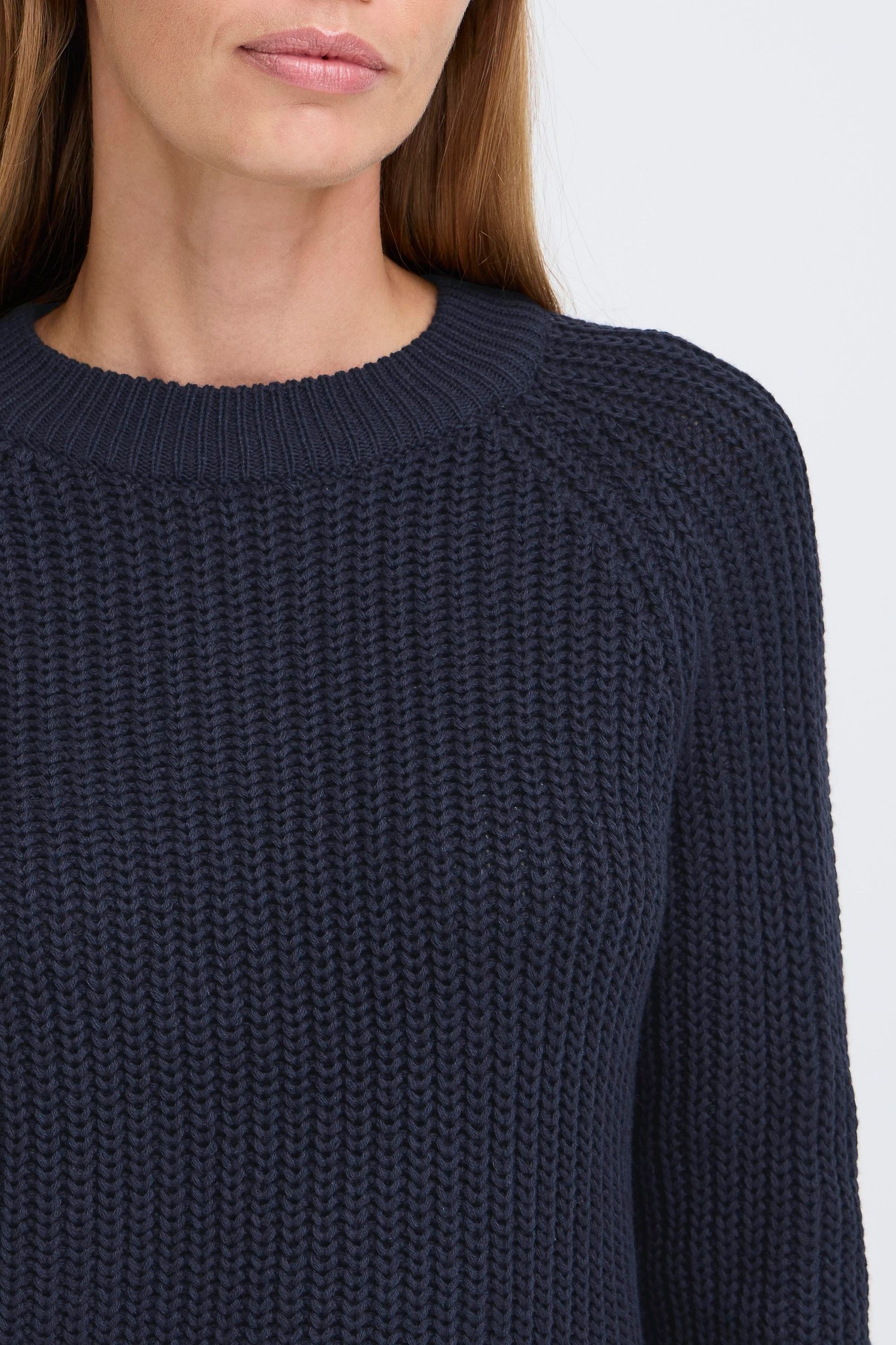 OXMO Strickfleece-Pullover »Strickpullover OXFKANNA«