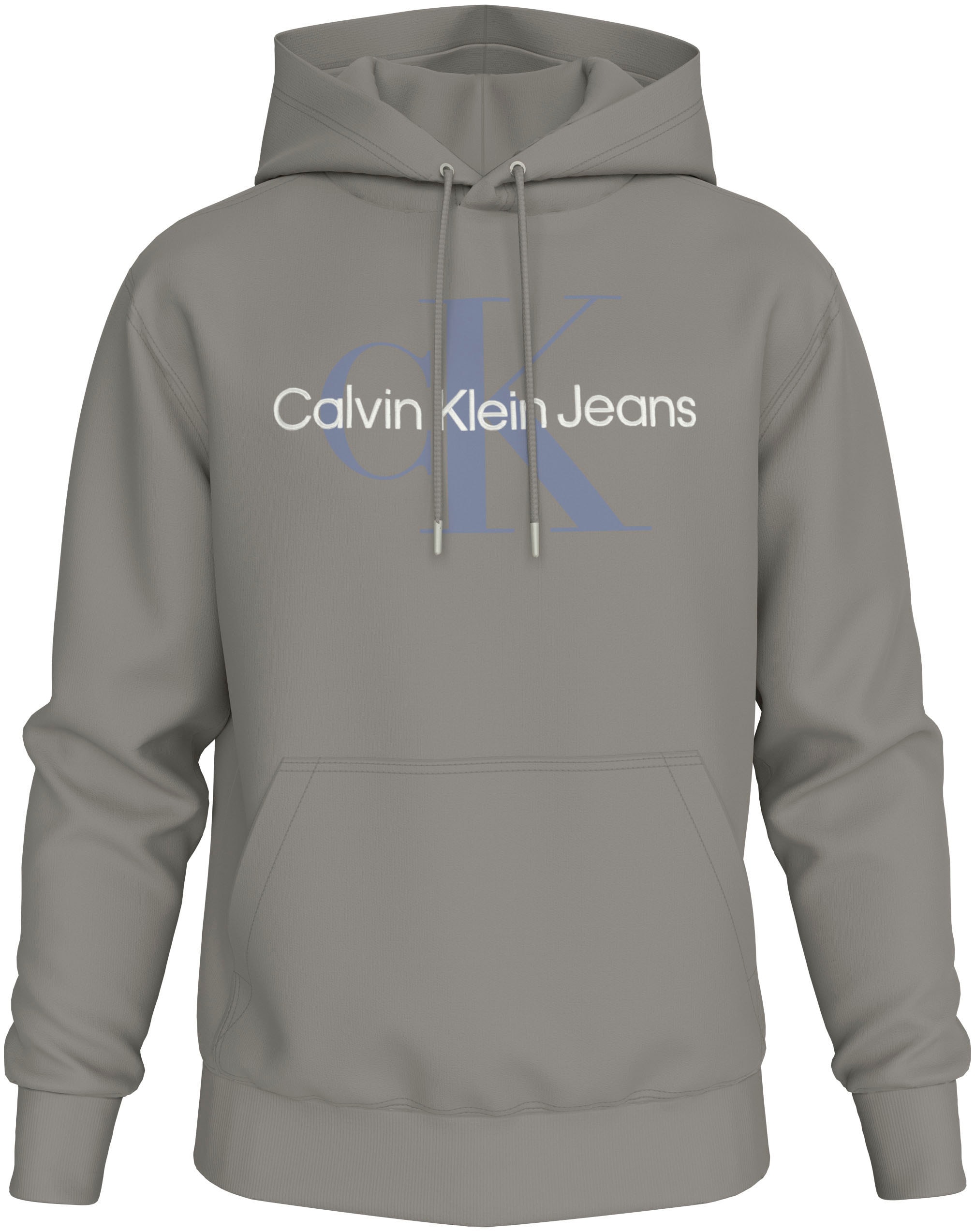 Calvin Klein Jeans Kapuzensweatshirt »SEASONAL MONOLOGO REGULAR HOODIE«, mit Logodruck und Stickerei