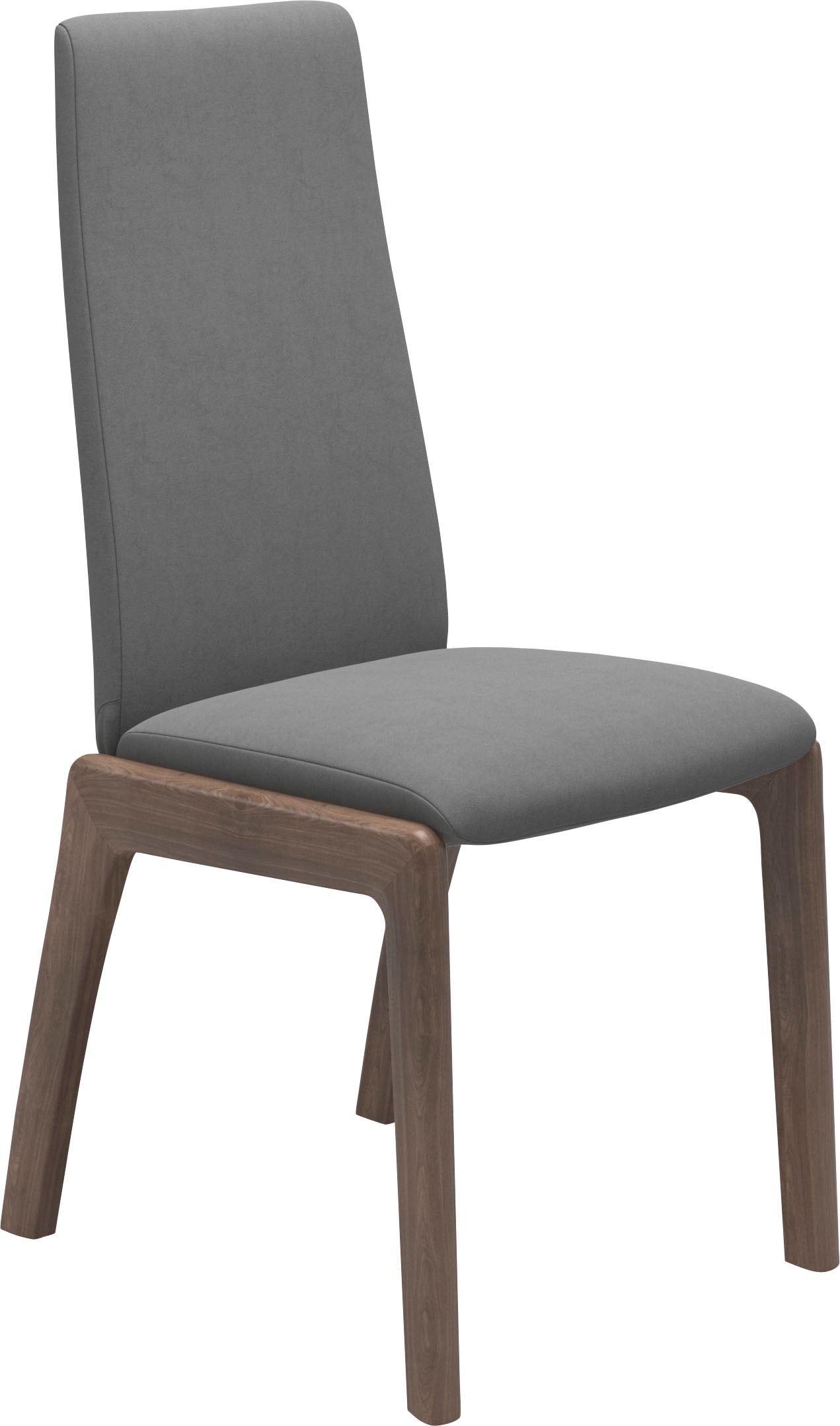 Stressless® Polsterstuhl »Laurel«, Microfaser DINAMICA, Low Back, Größe L, mit abgerundeten Beinen in Walnuss