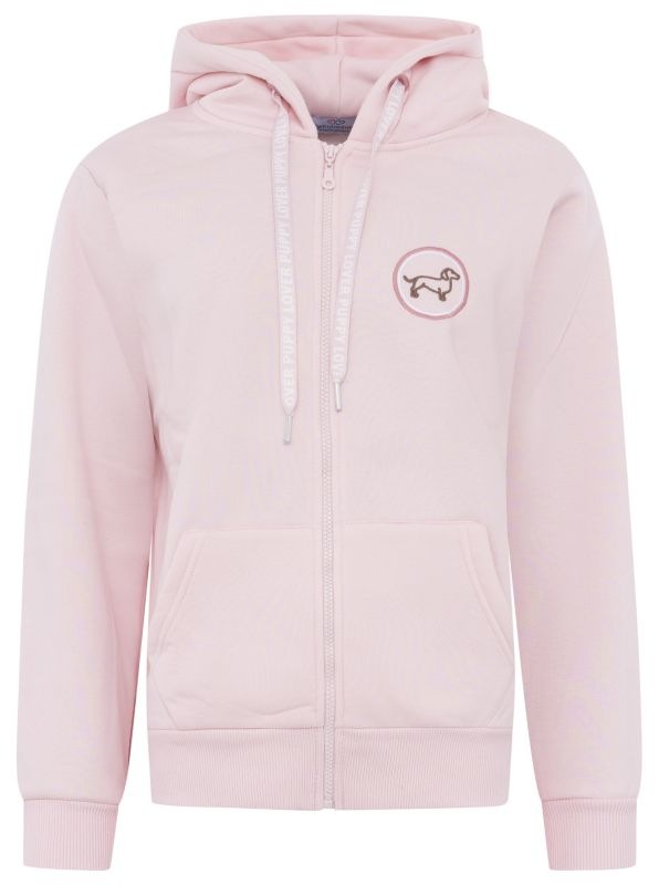 Zwillingsherz Sweatjacke ""Puppy Lover Forever"" Kapuze, Langarm, Reißversc günstig online kaufen