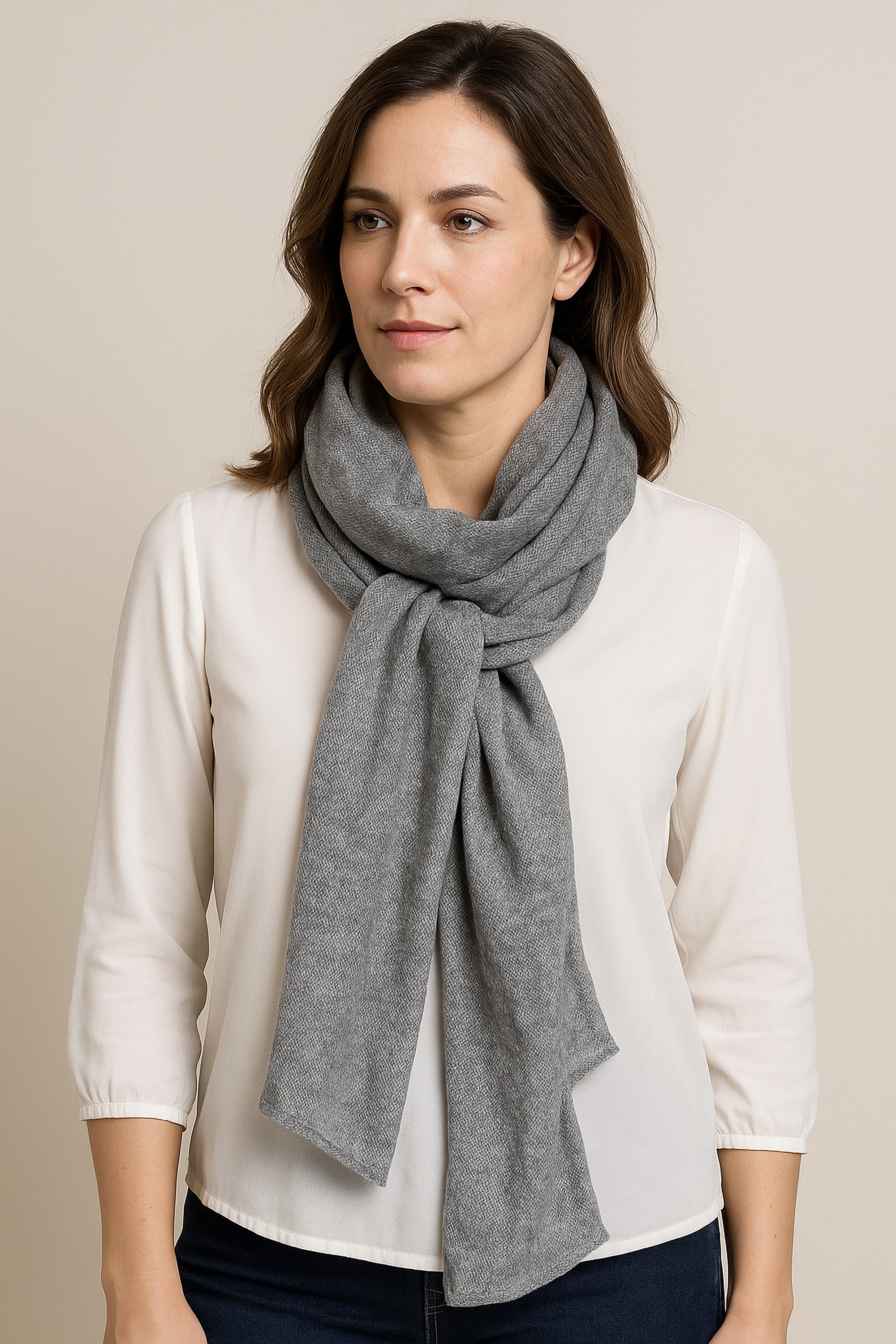 COLLEZIONE ALESSANDRO Modeschal »Jeans« 1 Stk. aus softem Naturstoff im Jeanslook bedruckt