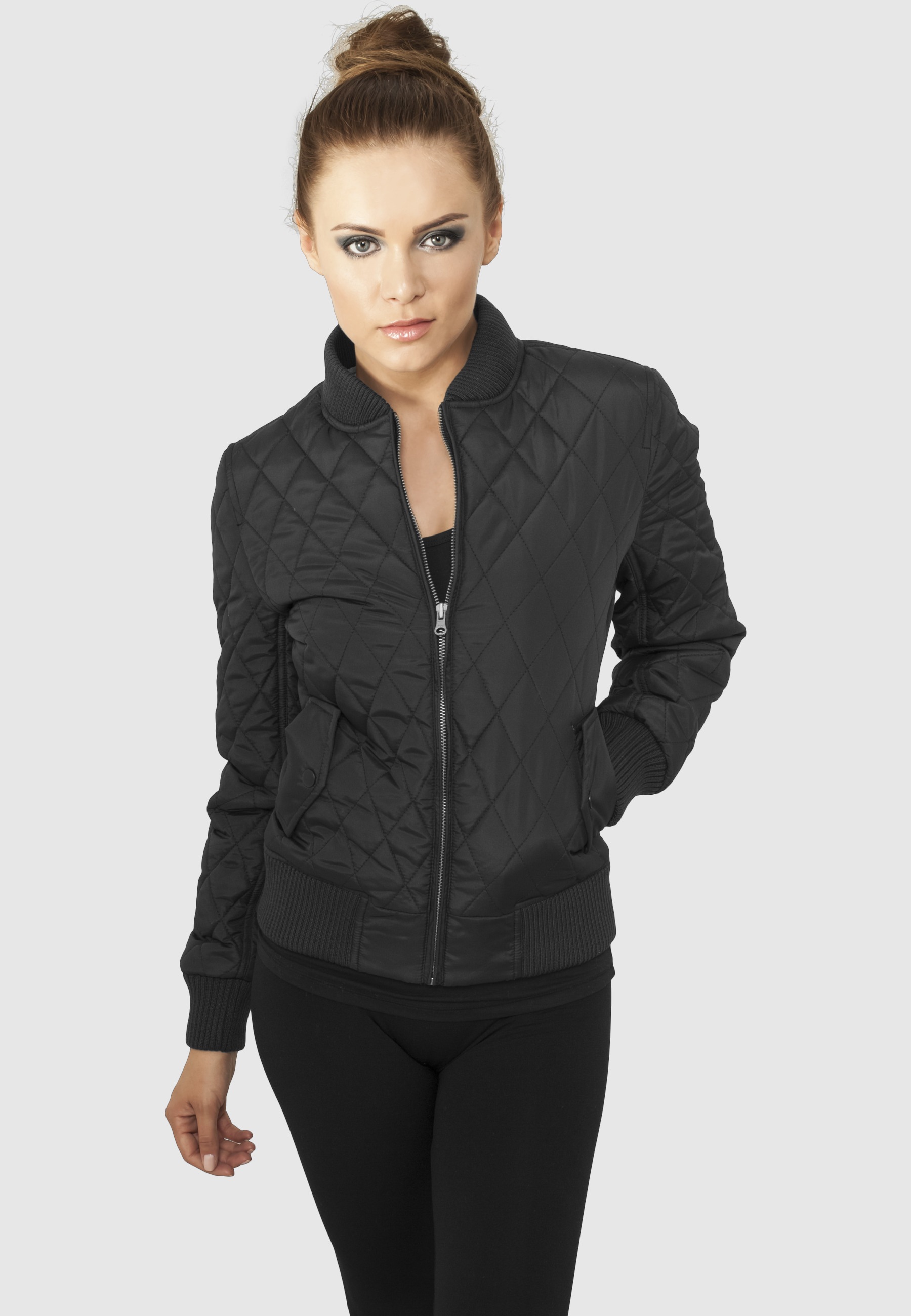 Urban Classics Diamond Parka Black S 10