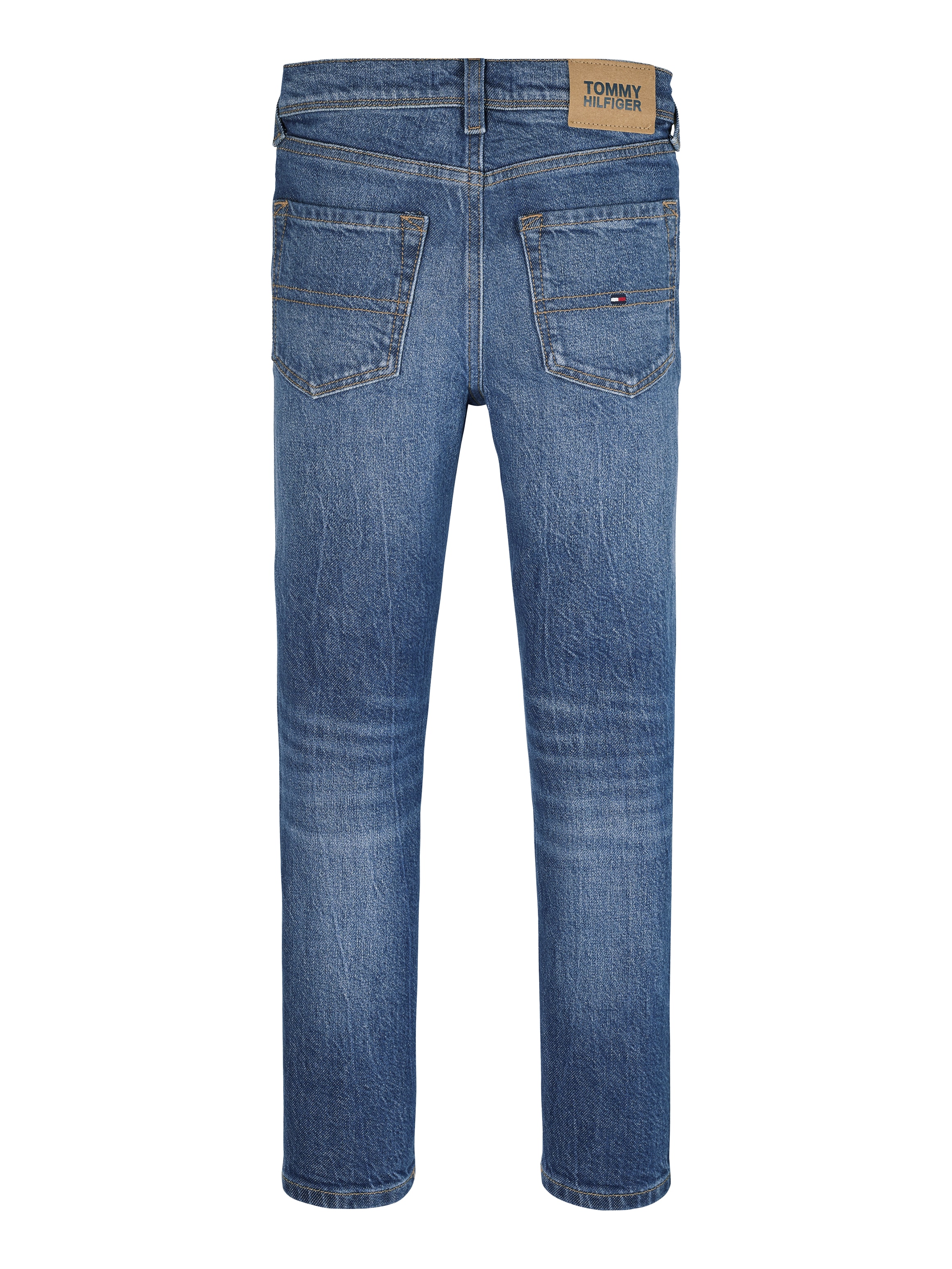 Tommy Hilfiger Straight-Jeans »SCANTON Y«, mit Logo-Stickereien, Badge