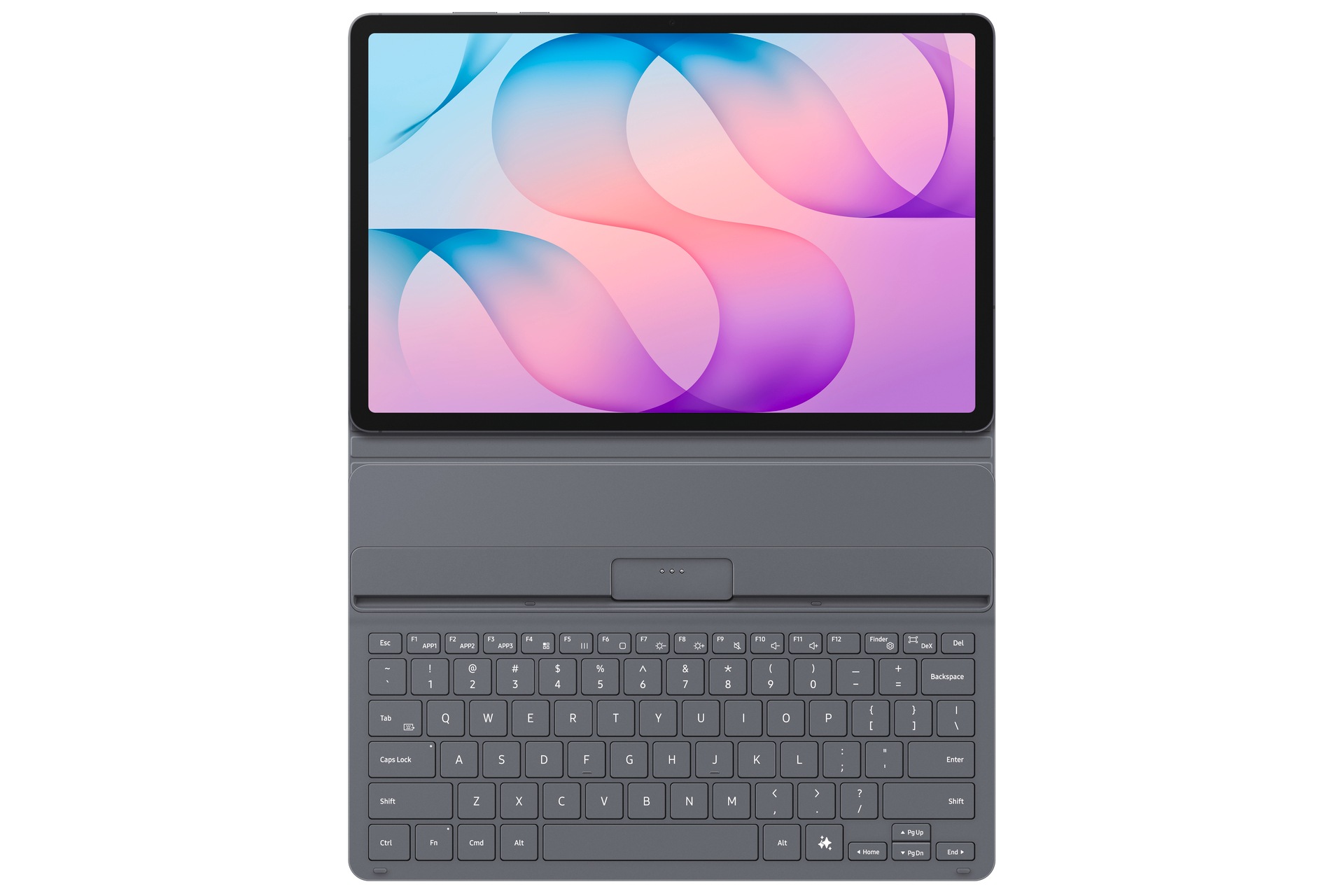 Samsung Tablet-Hülle »Book Cover Keyboard Slim für Samsung Galaxy Tab S12+« Tablet Backcover, Schutzhülle, Handyschutzhülle, Case, Schutzcase, stoßfest