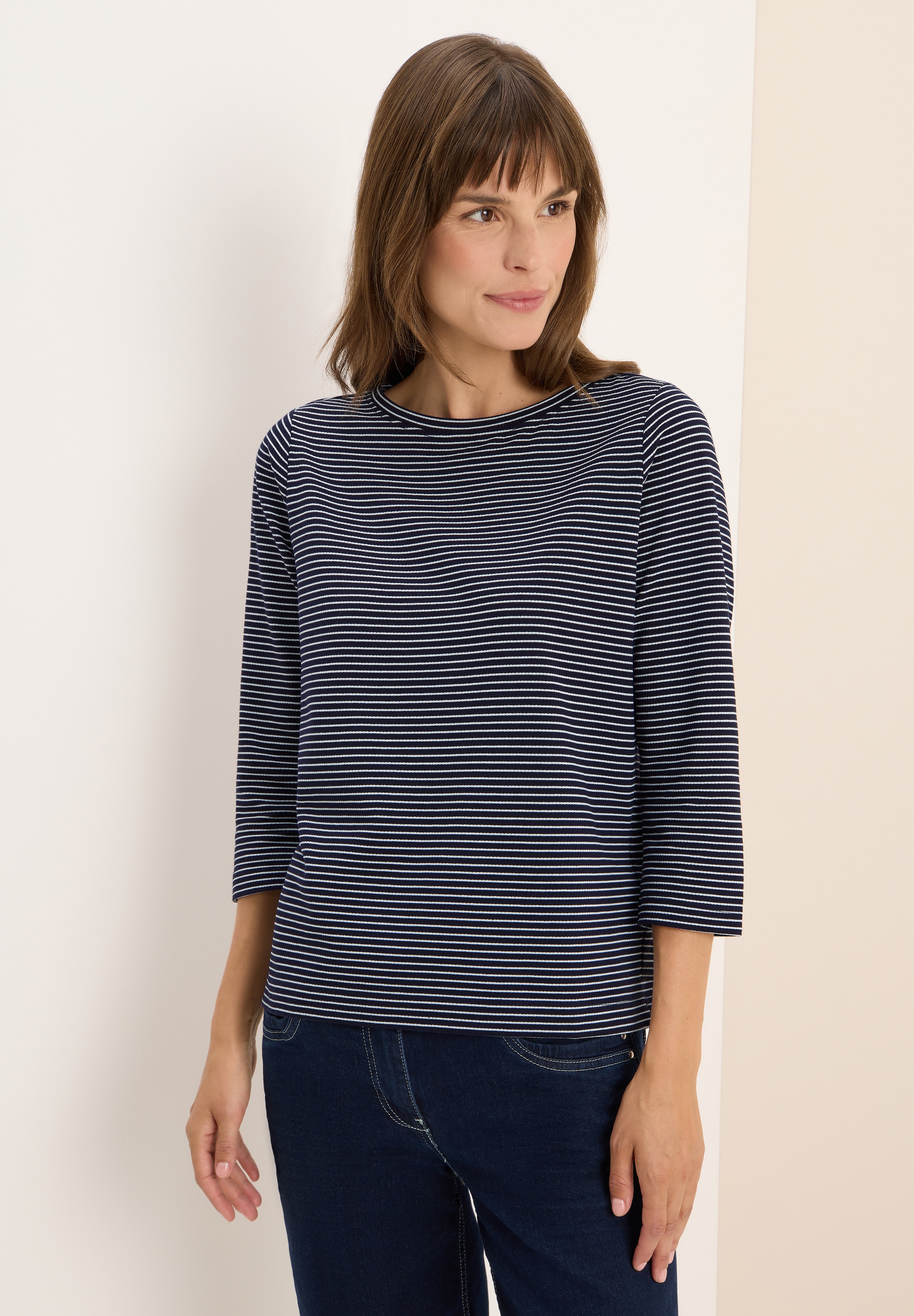 Cecil Langarmshirt, Feel Good Fit günstig online kaufen