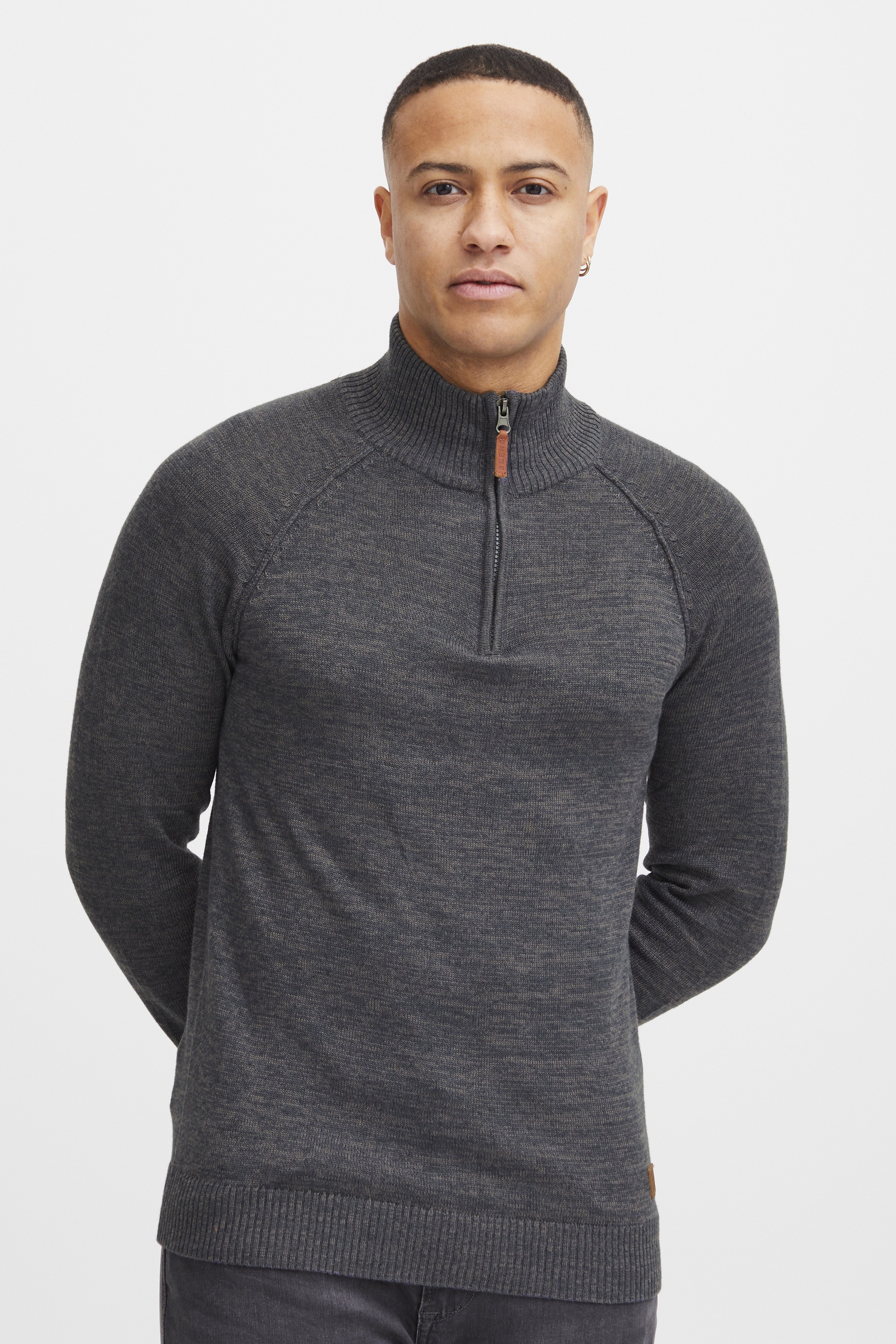 BLEND BHDanovan Men's Knit Pullover Blue M 2
