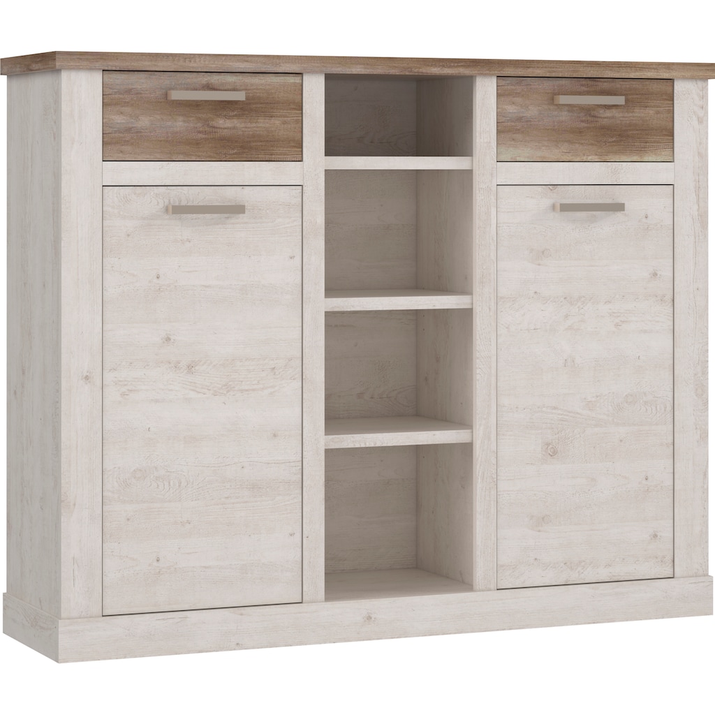 FORTE Highboard »Duro«, Breite 159,6 cm, Aktenschrank