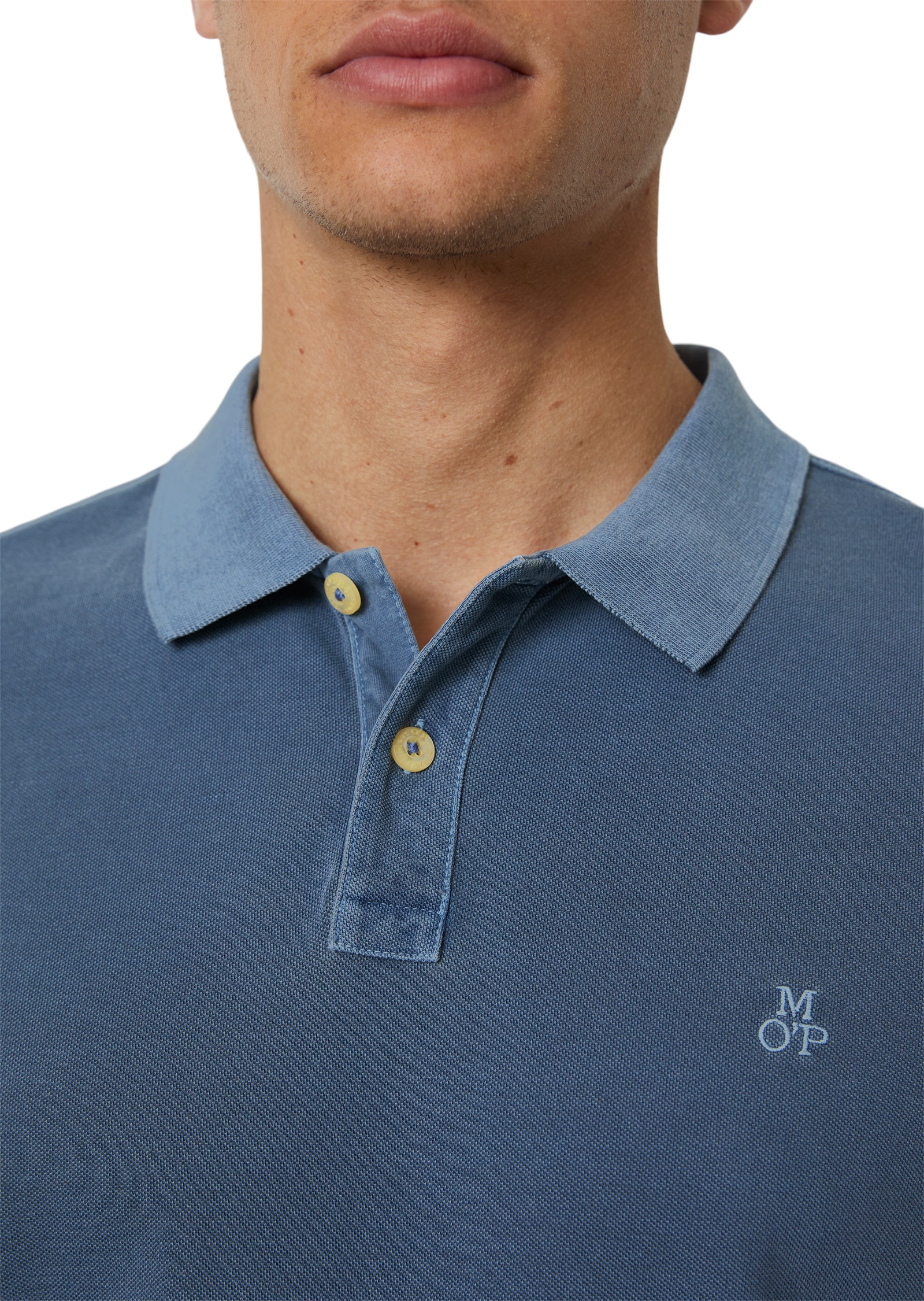 Marc O'Polo Poloshirt, (MOP casual men POLOshirt), aus Pique