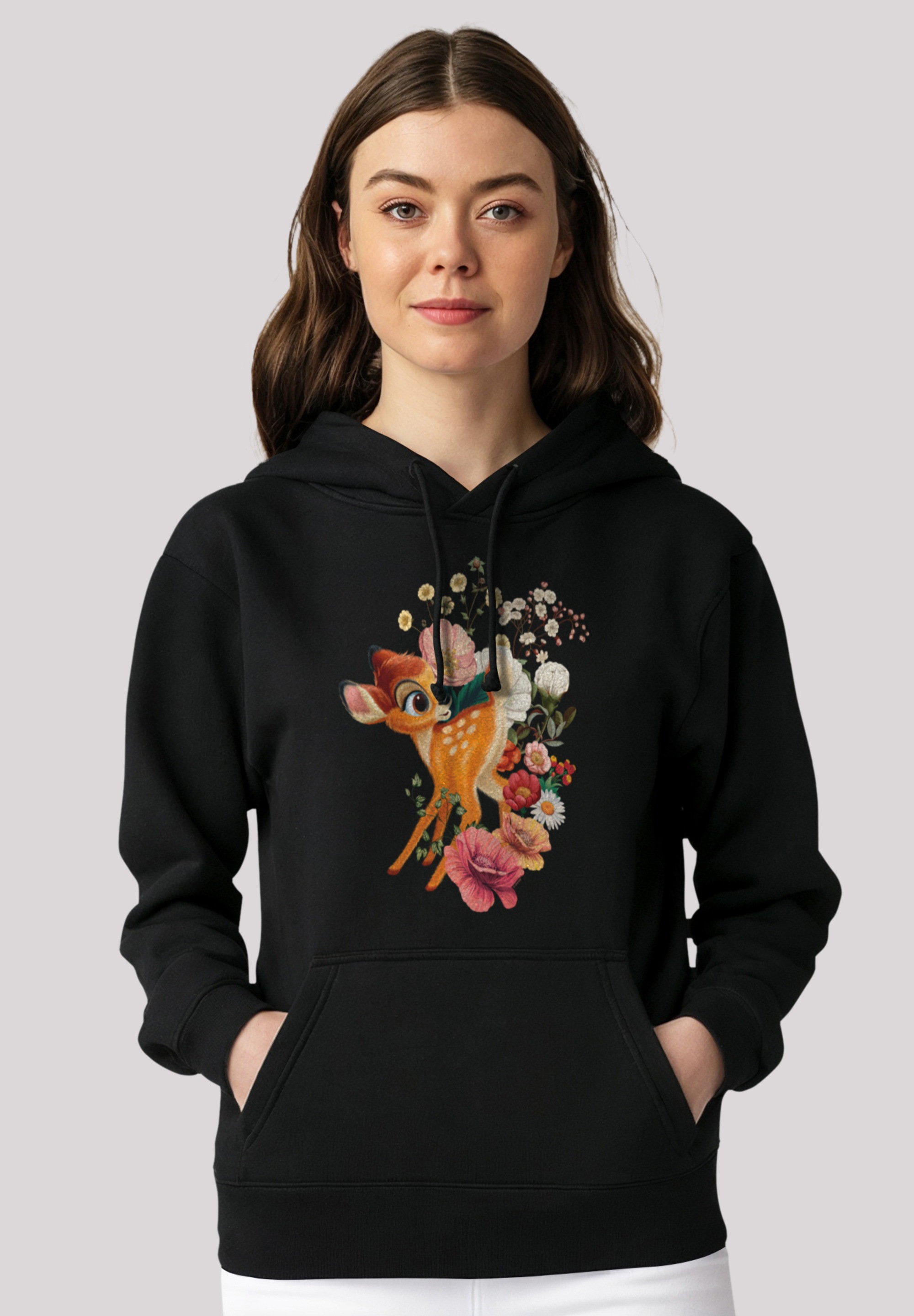 F4NT4STIC Kapuzenpullover "Disney Bambi Meadow Blumen", Premium Qualität günstig online kaufen