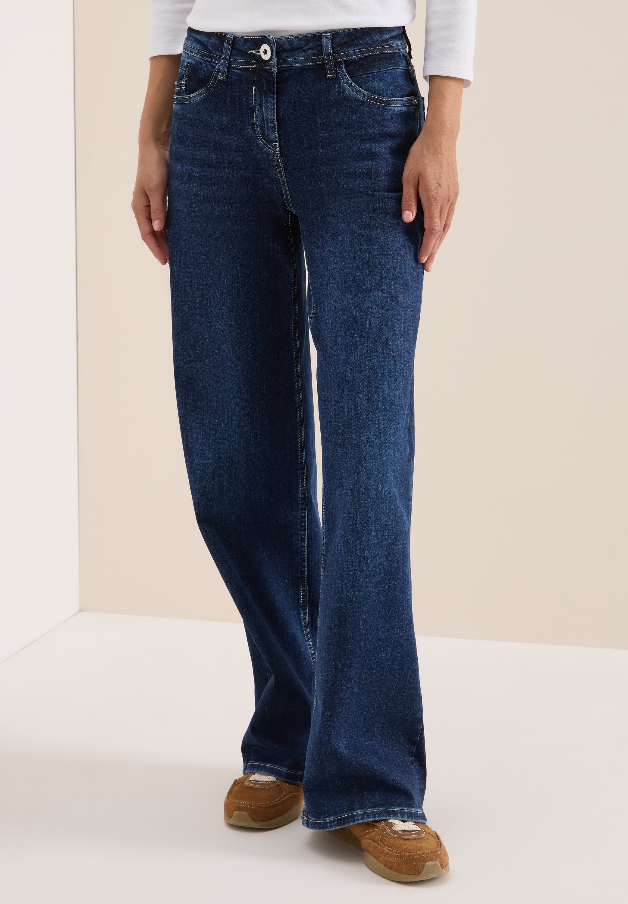 Cecil Slim-fit-Jeans High Waist günstig online kaufen