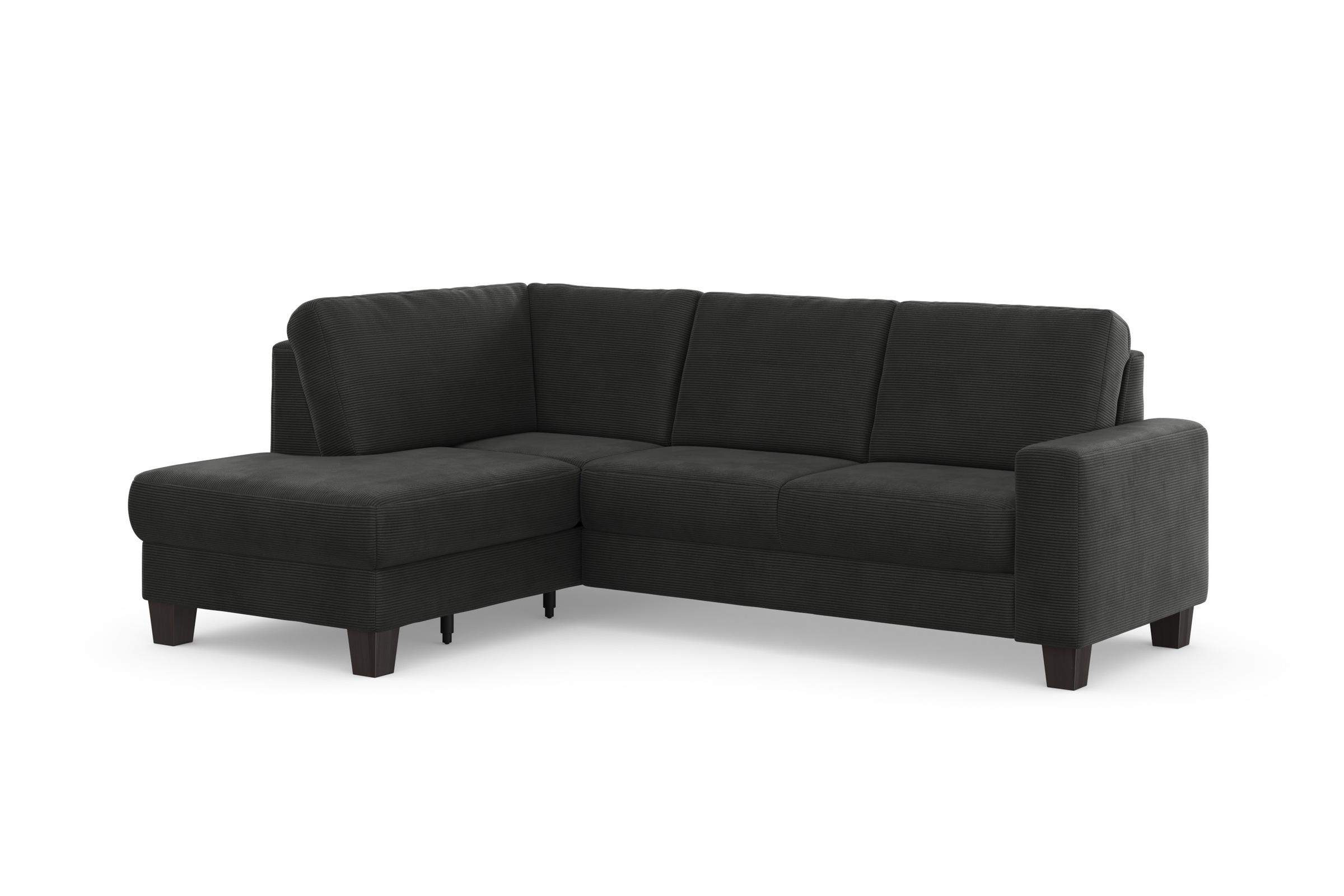 Thumbnail - Home affaire Ecksofa "Summer L-Form" mit Ottomane, mit oder ohne Bettfunktion und Bettkasten, Cord-Bezug