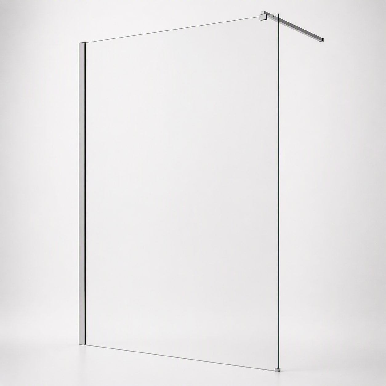 welltime Walk-in-Dusche "Tropea" 1 Stk. tlg. 8mm ESG und Antikalkversiegelung, Extra Dick, Extra Hoch