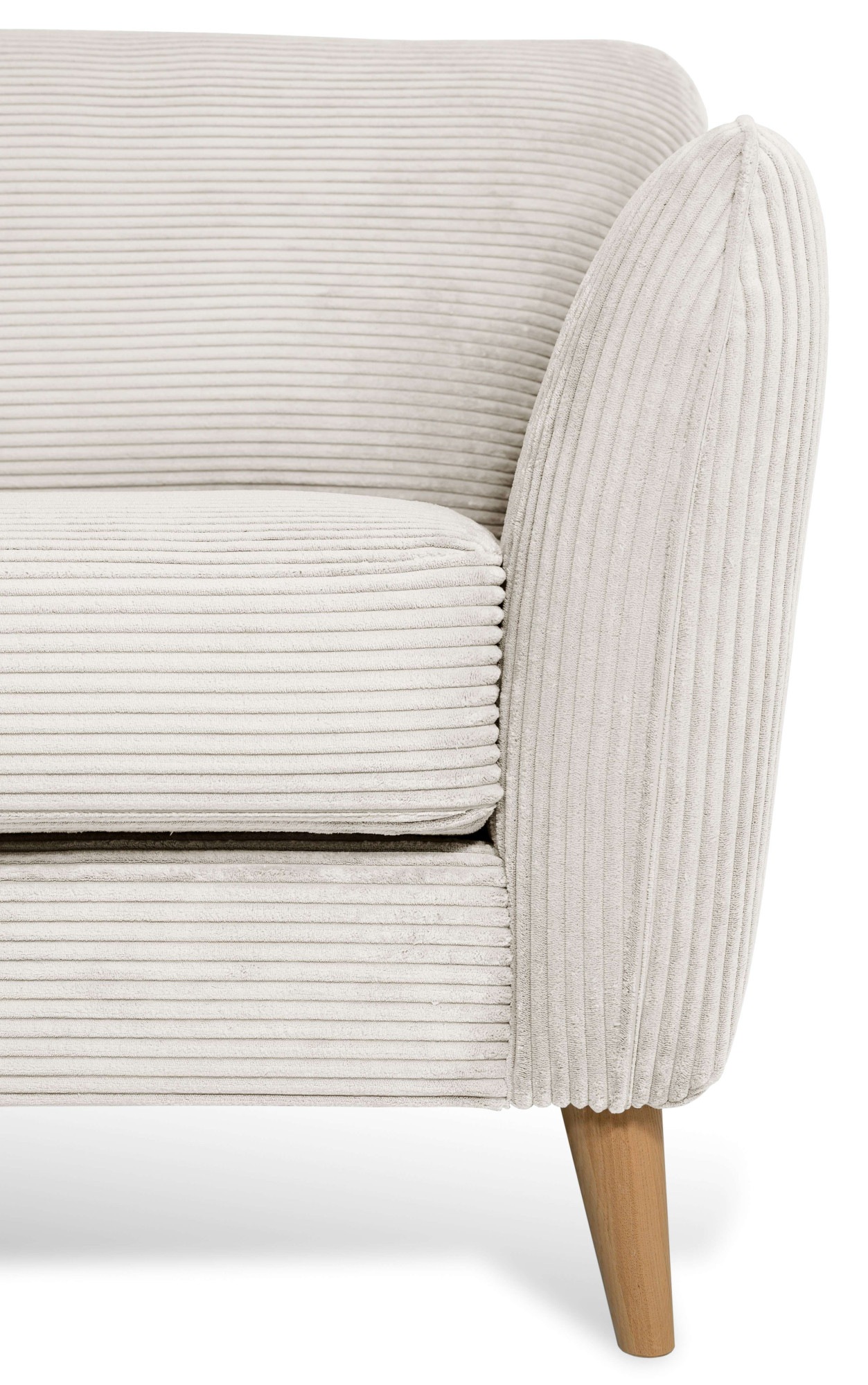 Home affaire Ecksofa »MARSEILLE 278/202 cm, L-Form, Ottom. rechts/links«, Massivholzbeine aus Eiche, in verschieden Bezügen und Farbvarianten