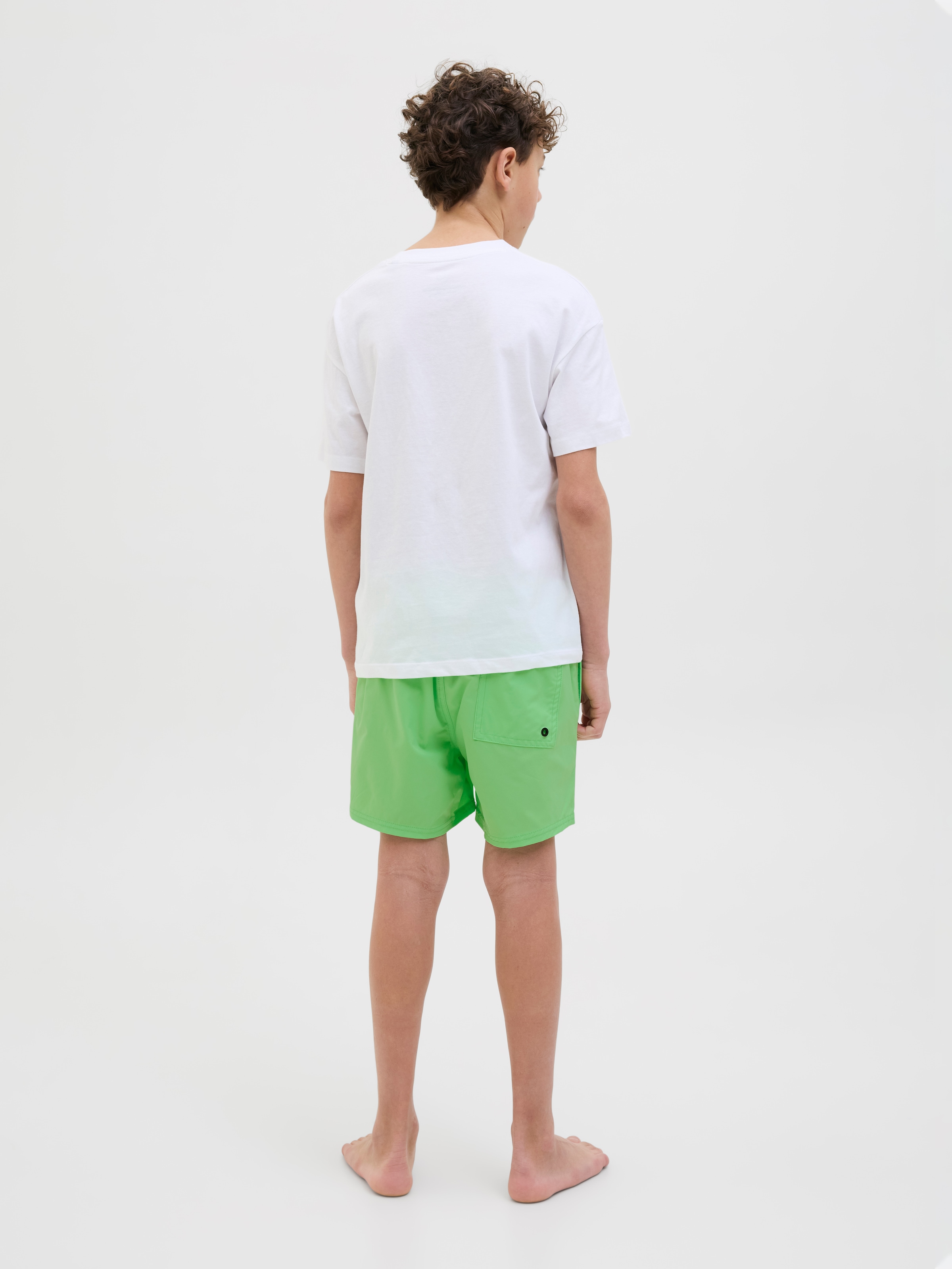 Jack & Jones Junior Badeshorts »JPSTMAUI JJSWIM DOUBLE LOGO AKM SN JNR«