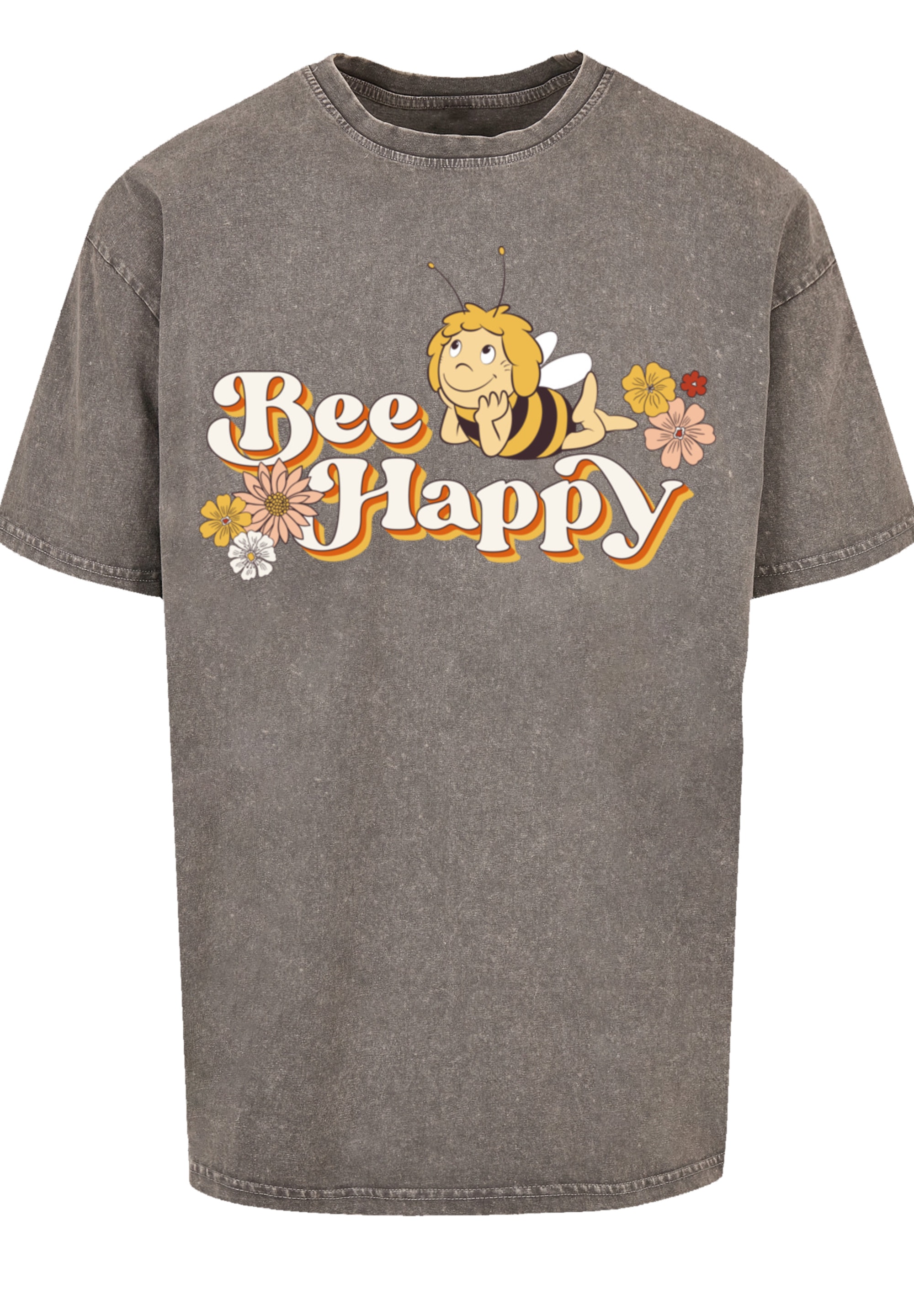 F4NT4STIC T-Shirt »Die Biene Maja Bee Happy Heroes of Childhood«, Nostalgie, Retro, Heroes of Childhood