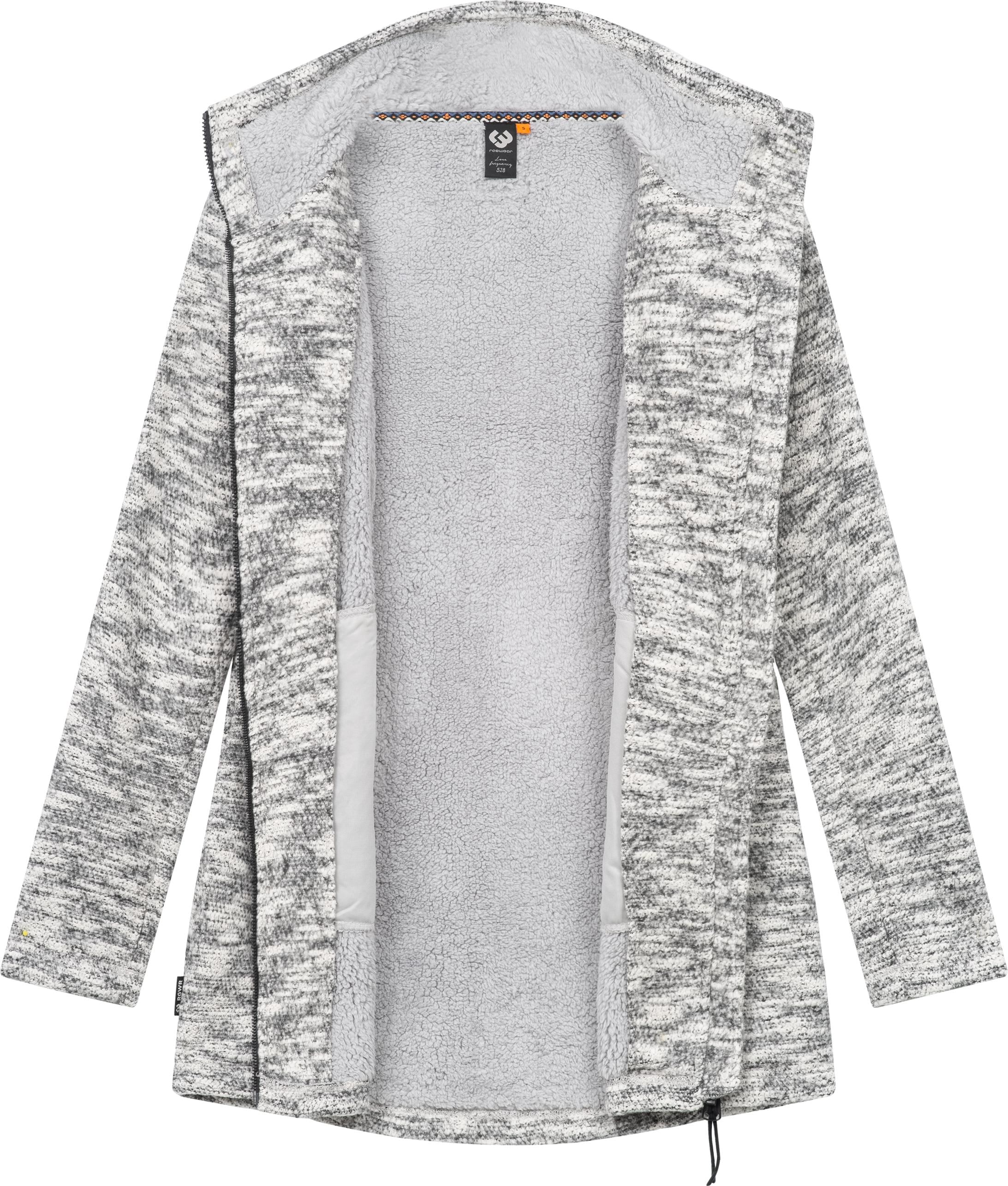 Ragwear Strickjacke »Miram Melange«, Kuschelige Übergangsjacke in Strick-Optik