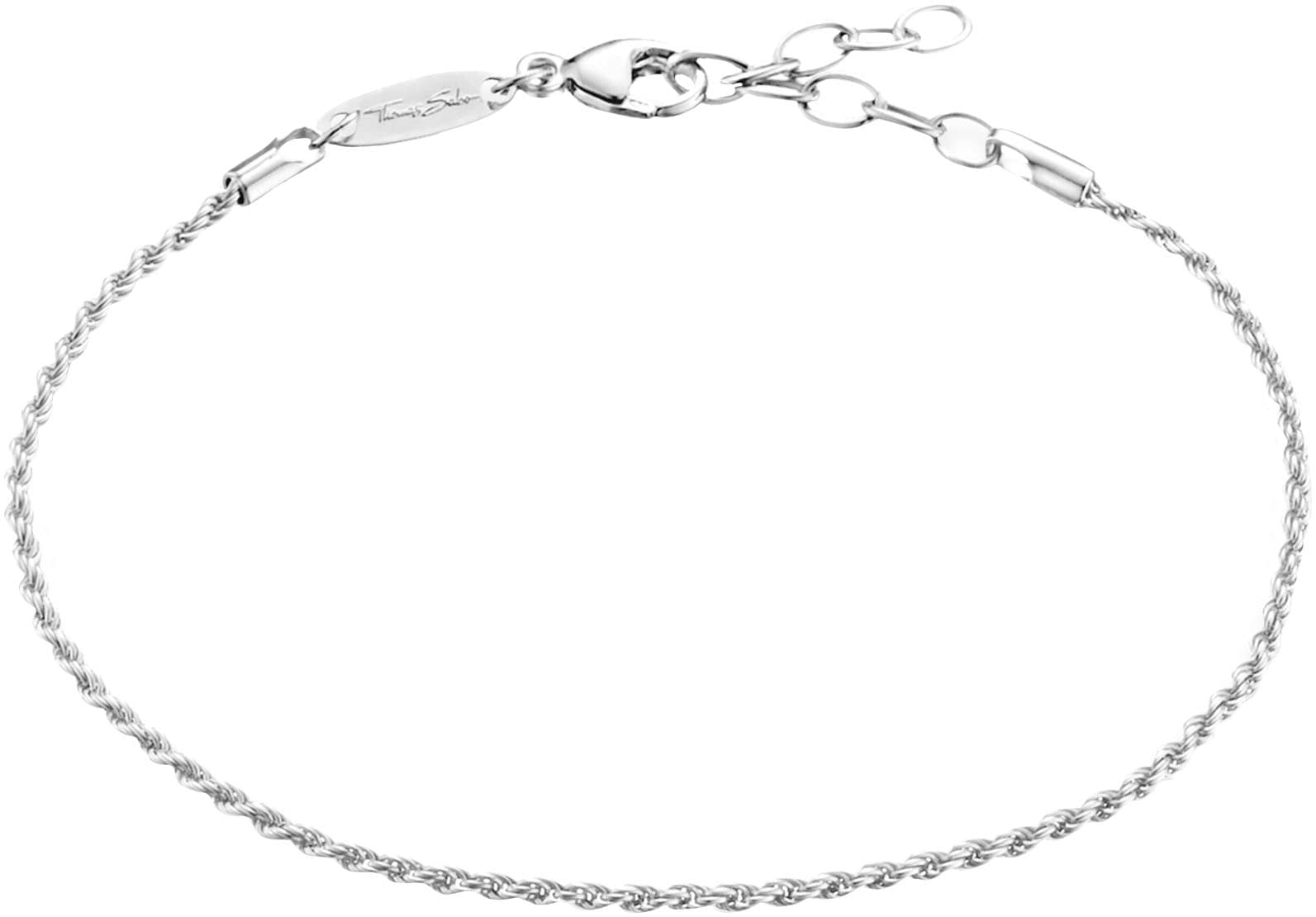 Armband »Schmuck Silber 925 Armkettchen Classic Kordel, A1404-001-12-L19,5V«