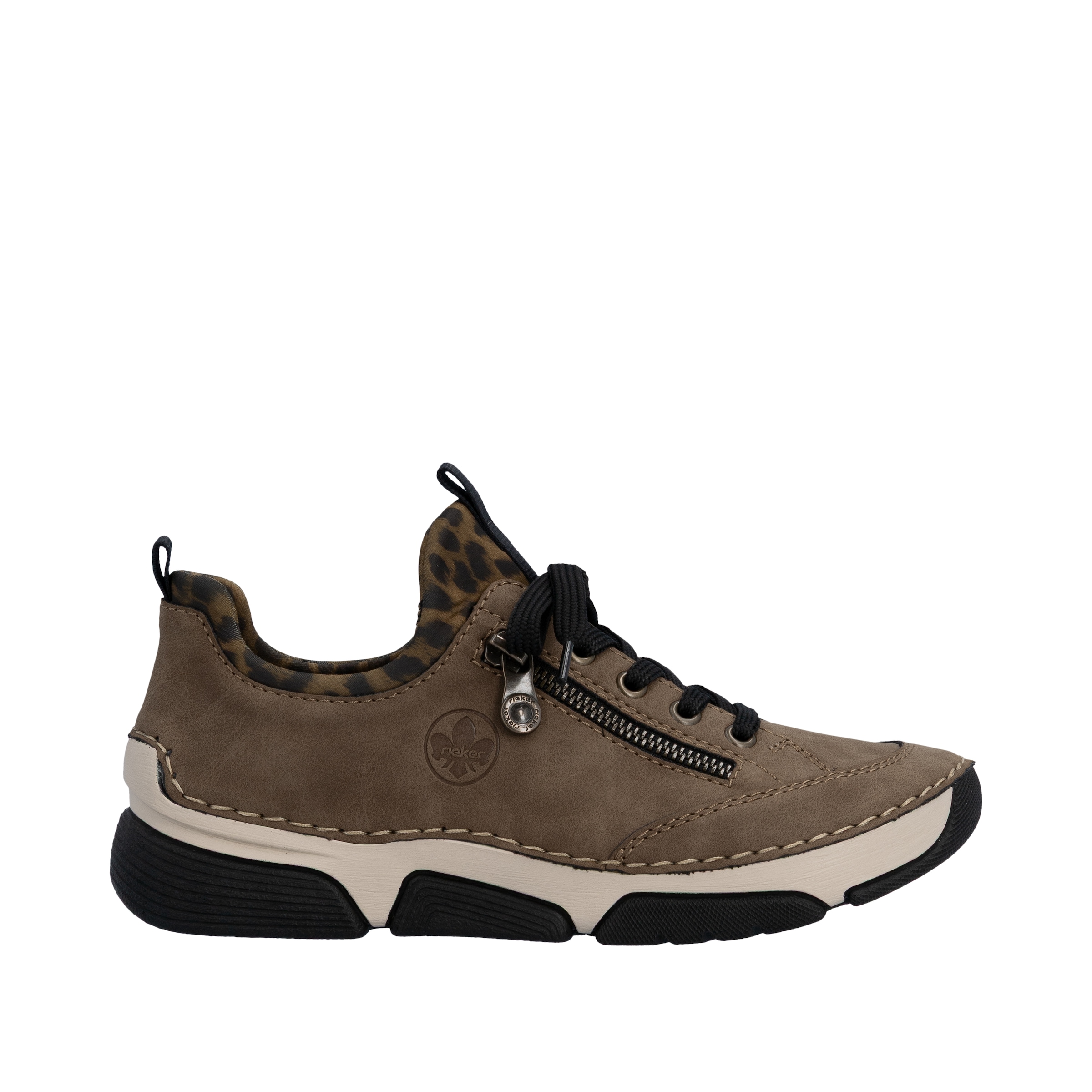 Rieker Slip-On Sneaker  Schlupfschuh, Halbschuh, Freizeitschuh mit weicher Innensohle