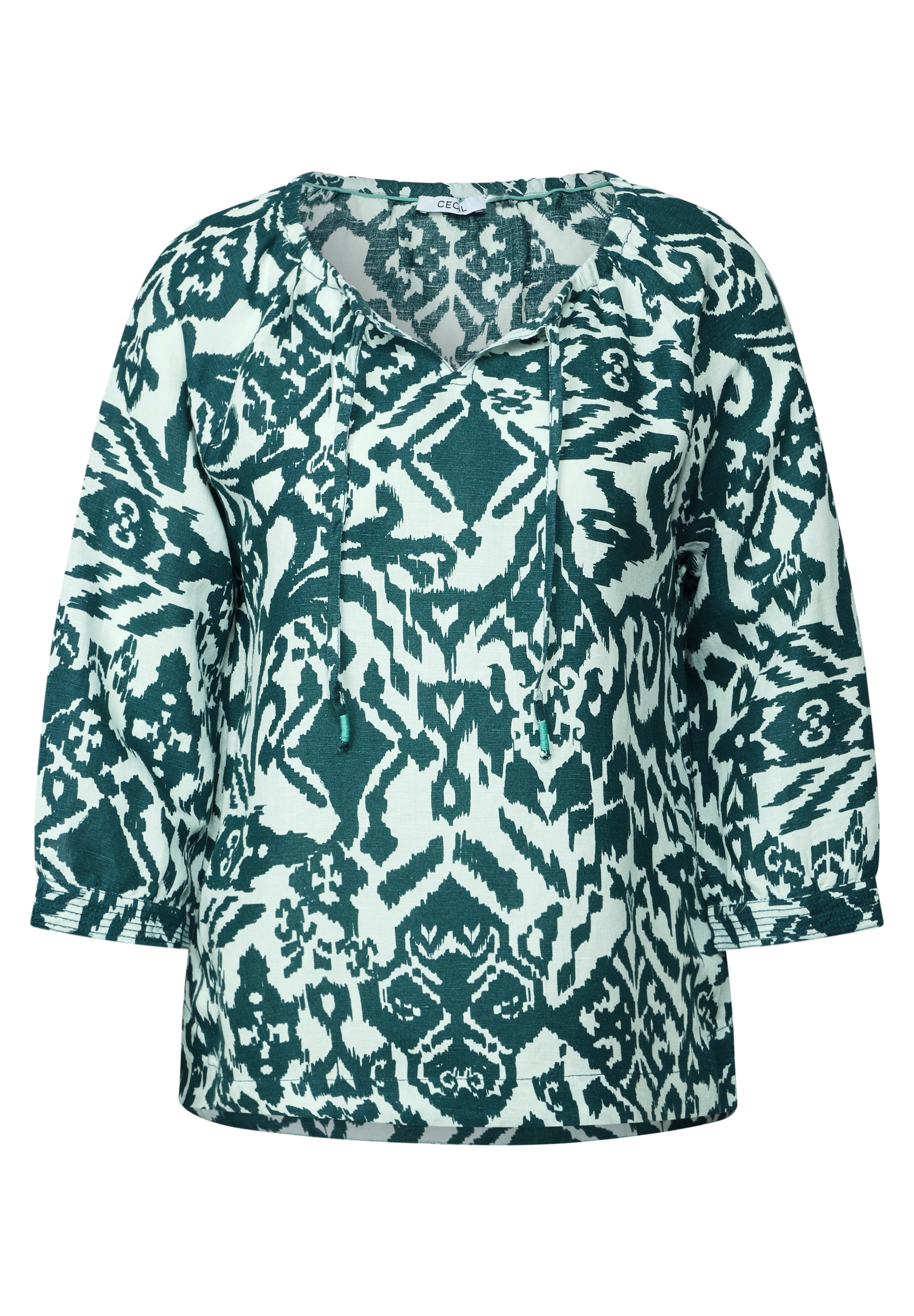 Cecil Klassische Bluse, mit 3/4 Ärmeln