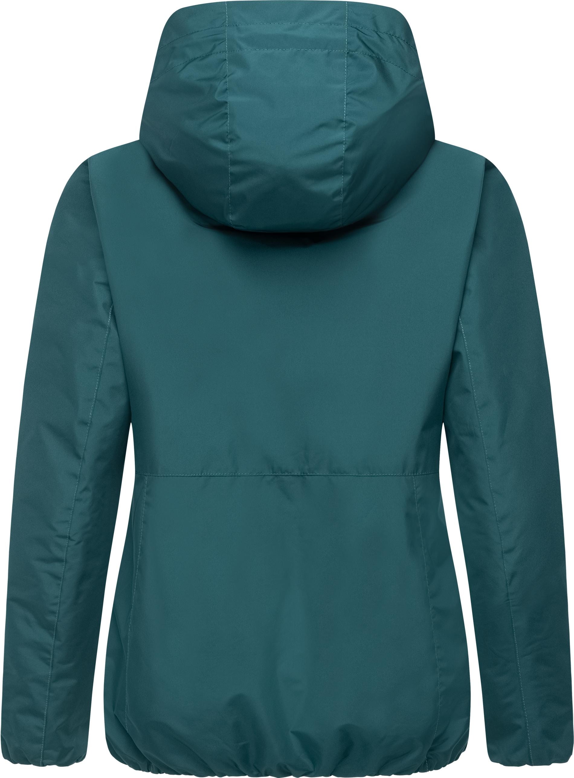 Ragwear Outdoorjacke »Sunniva Light«, mit Kapuze, Wasserdichte und atmungsaktive Damen Übergangsjacke