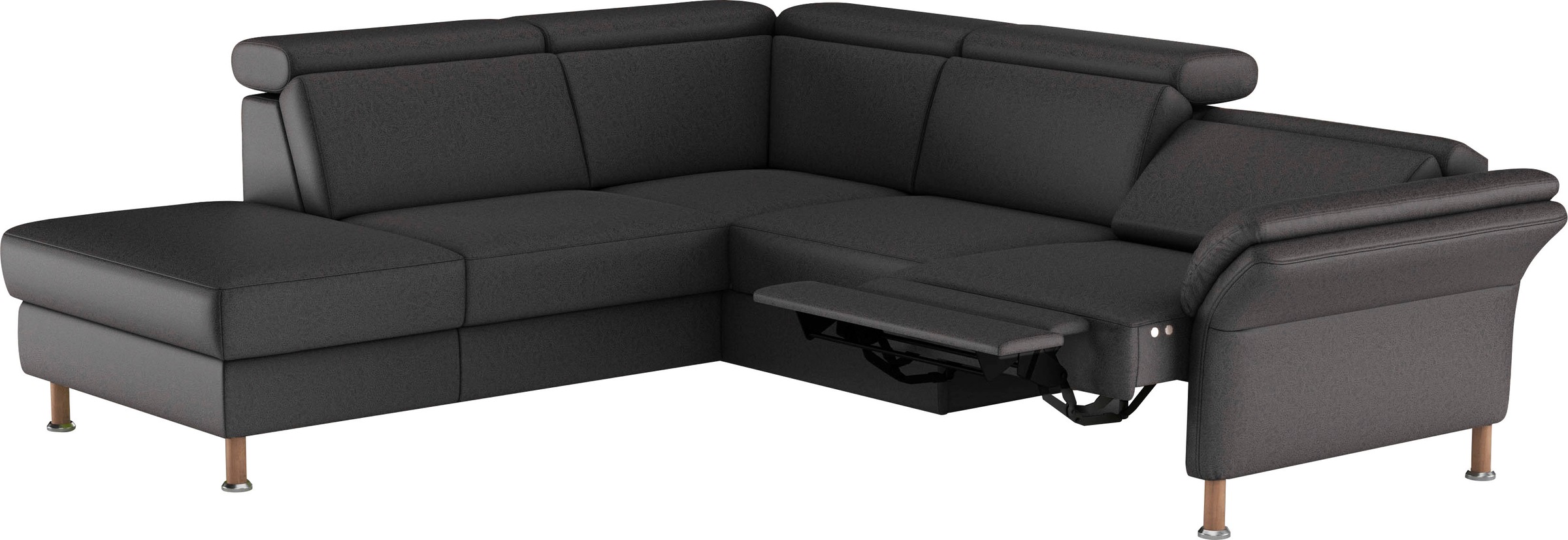 Home affaire Ecksofa »Calypso L-Form«, mit Relaxfunktion motorisch im Sofa 2,5- Sitzer