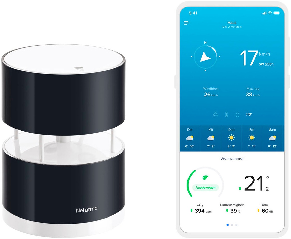 Netatmo Sensor »Smarter Windmesser«