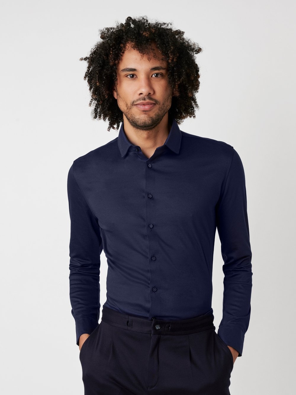DESOTO Langarmhemd »Casual Kent 1/1«