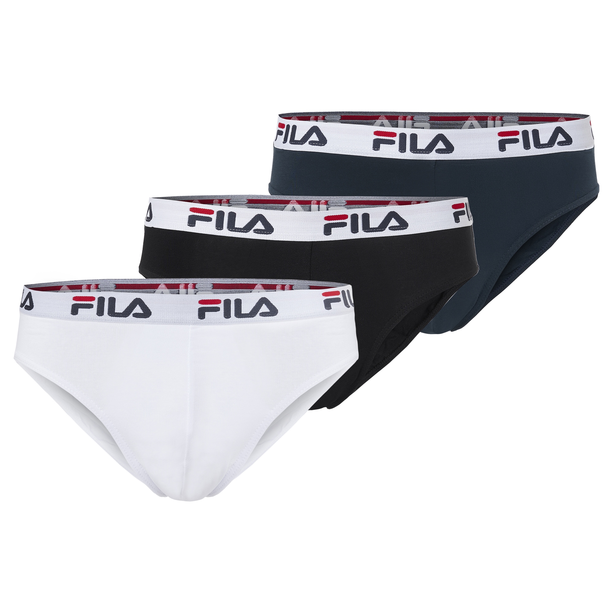 Fila Slip »JUNIOR BOY BRIEF« 3er Pack,  elastischer Bund mit Logo-Schriftzug