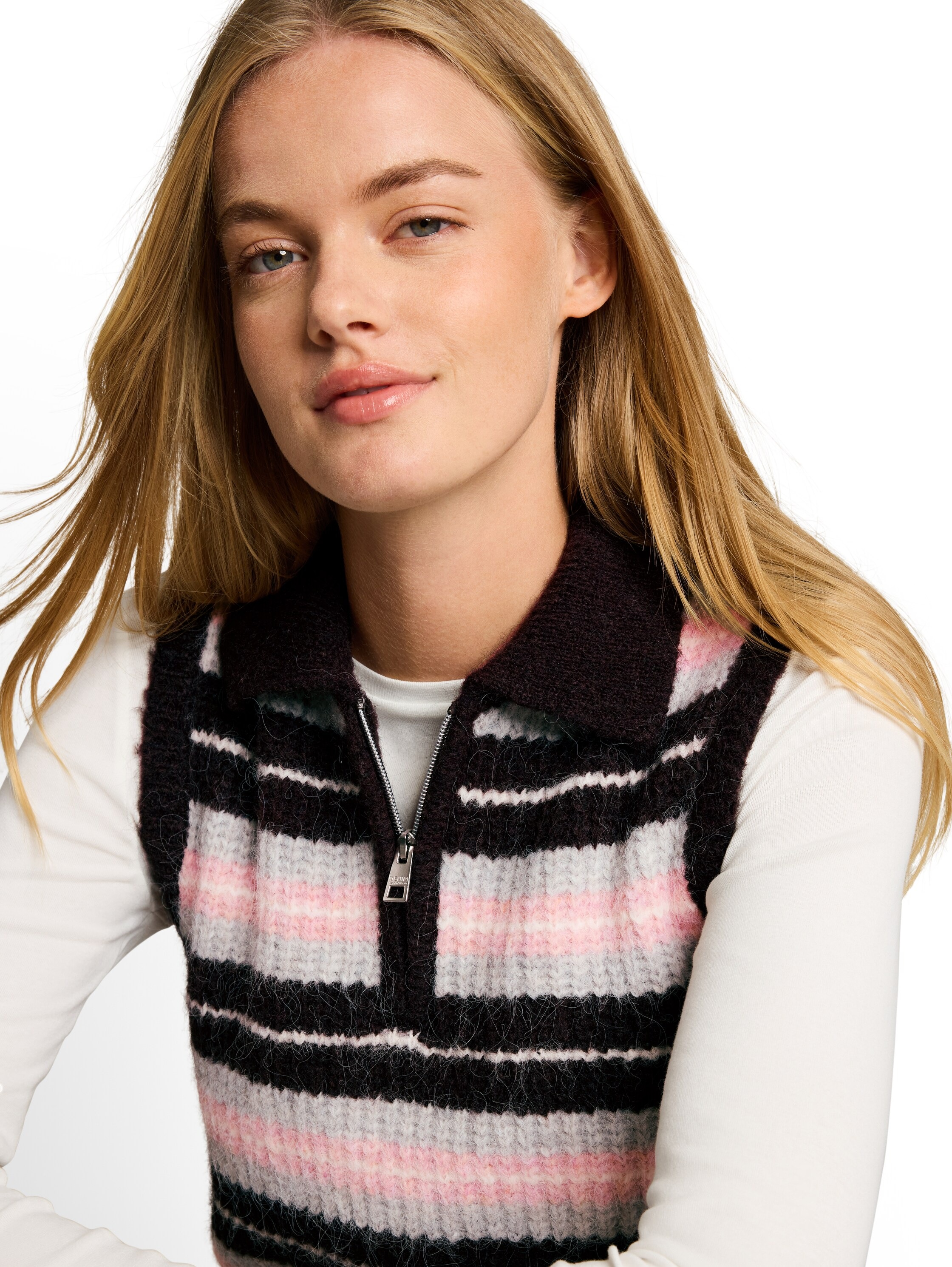 TOM TAILOR Denim V-Ausschnitt-Pullover