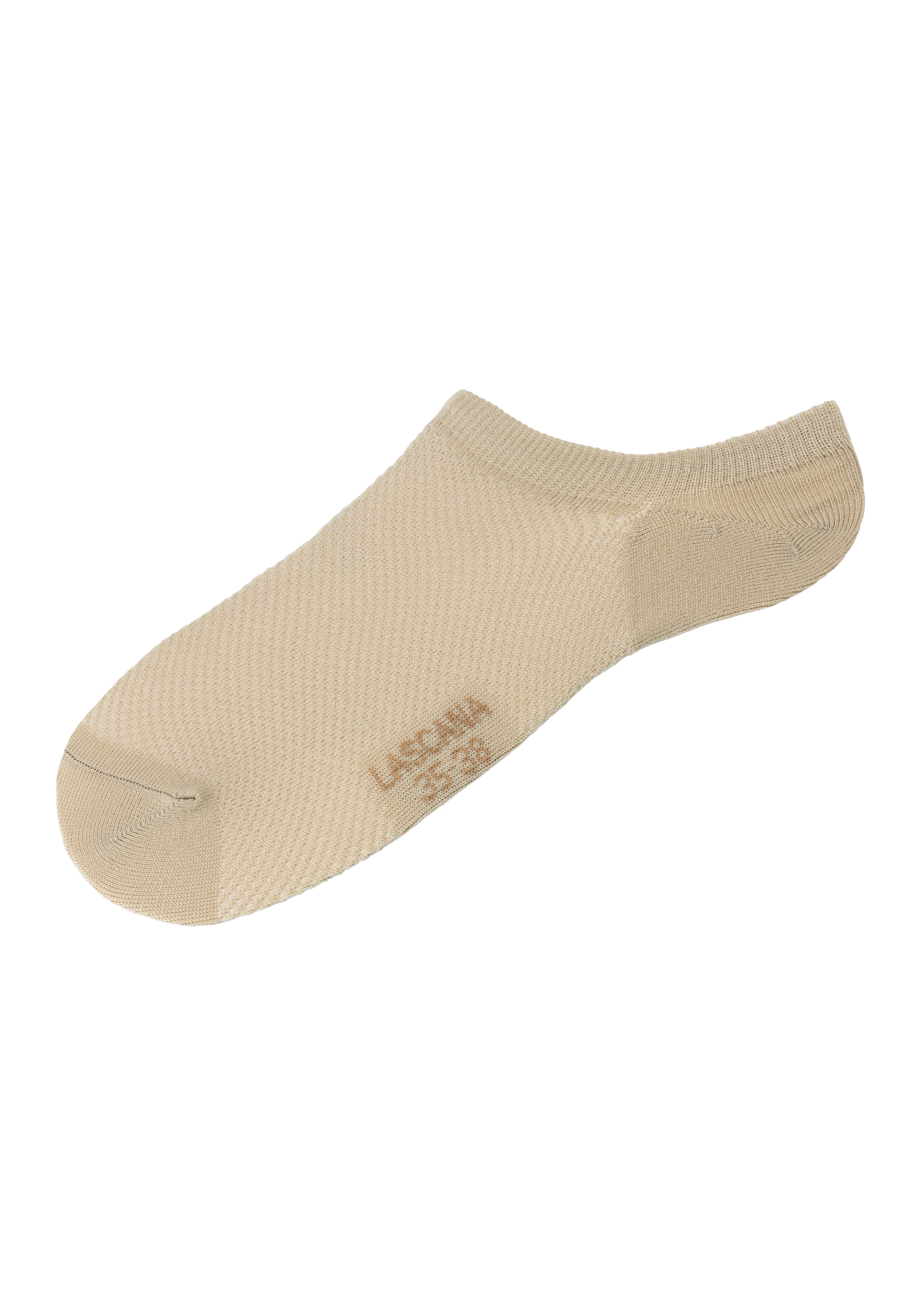 LASCANA ACTIVE Sneakersocken, (Packung, 7 Paar), mit Pikeestruktur