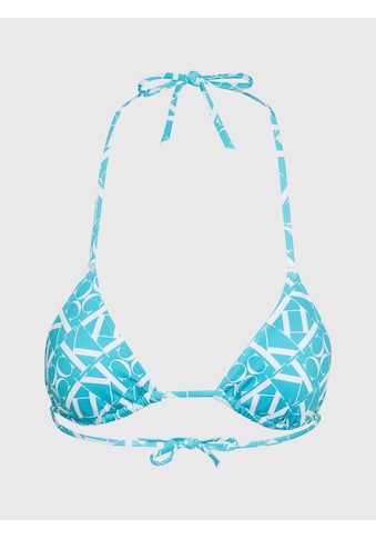 Calvin Klein Swimwear Triangel-Bikini-Top »TRIANGLE-RP-PRINT...