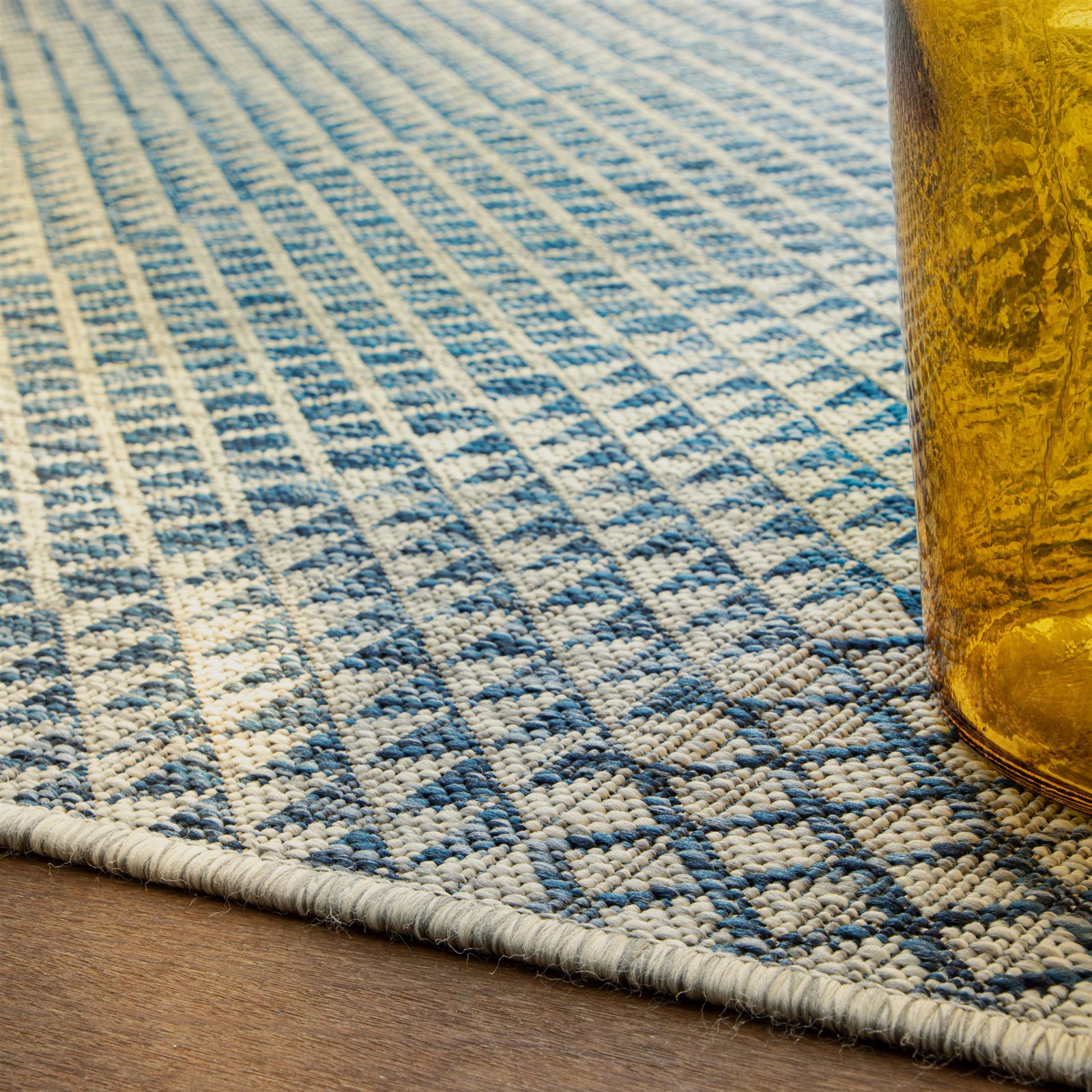 Thumbnail - Kayoom Teppich "Nautic 887" rechteckig 7 mm Höhe Flachgewebe, In -und Outdoor geeignet