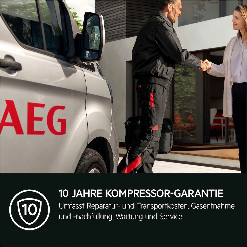 AEG Einbaukühlgefrierkombination »TSD5S141ES«, TSD5S141ES 925544001, 144,1 cm hoch, 54,8 cm breit