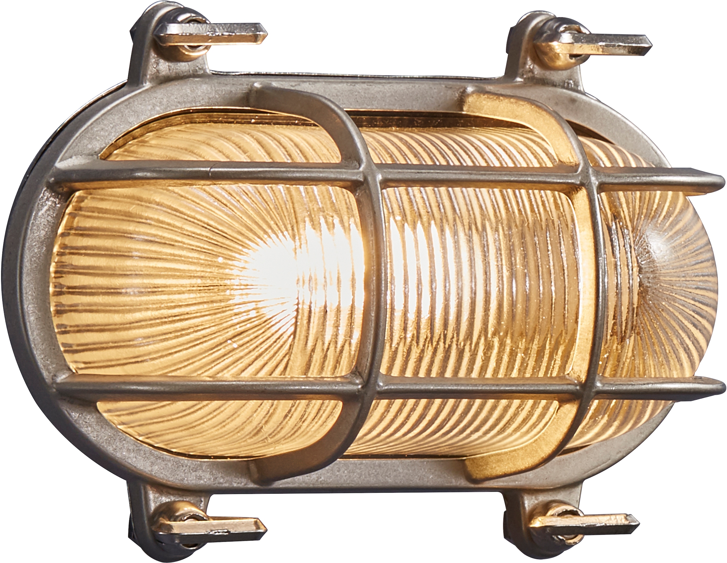 Außen-Wandleuchte NORDLUX, B:12,5cm H:19cm T:11cm, grau, Leuchten, "Helford", Für Außen und Innen