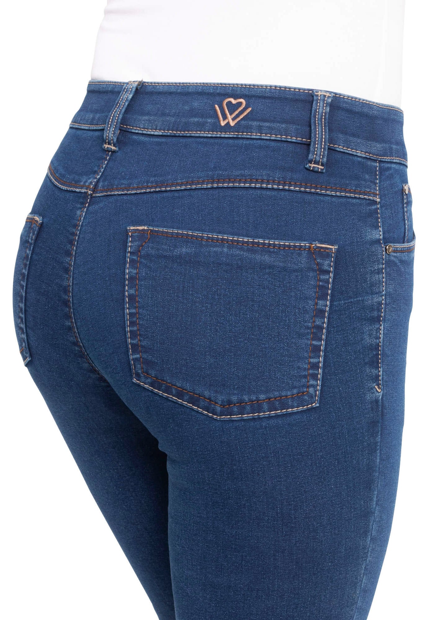 Klassischer gerader online bestellen | BAUR Schnitt Slim-fit-Jeans »Classic-Slim«, wonderjeans