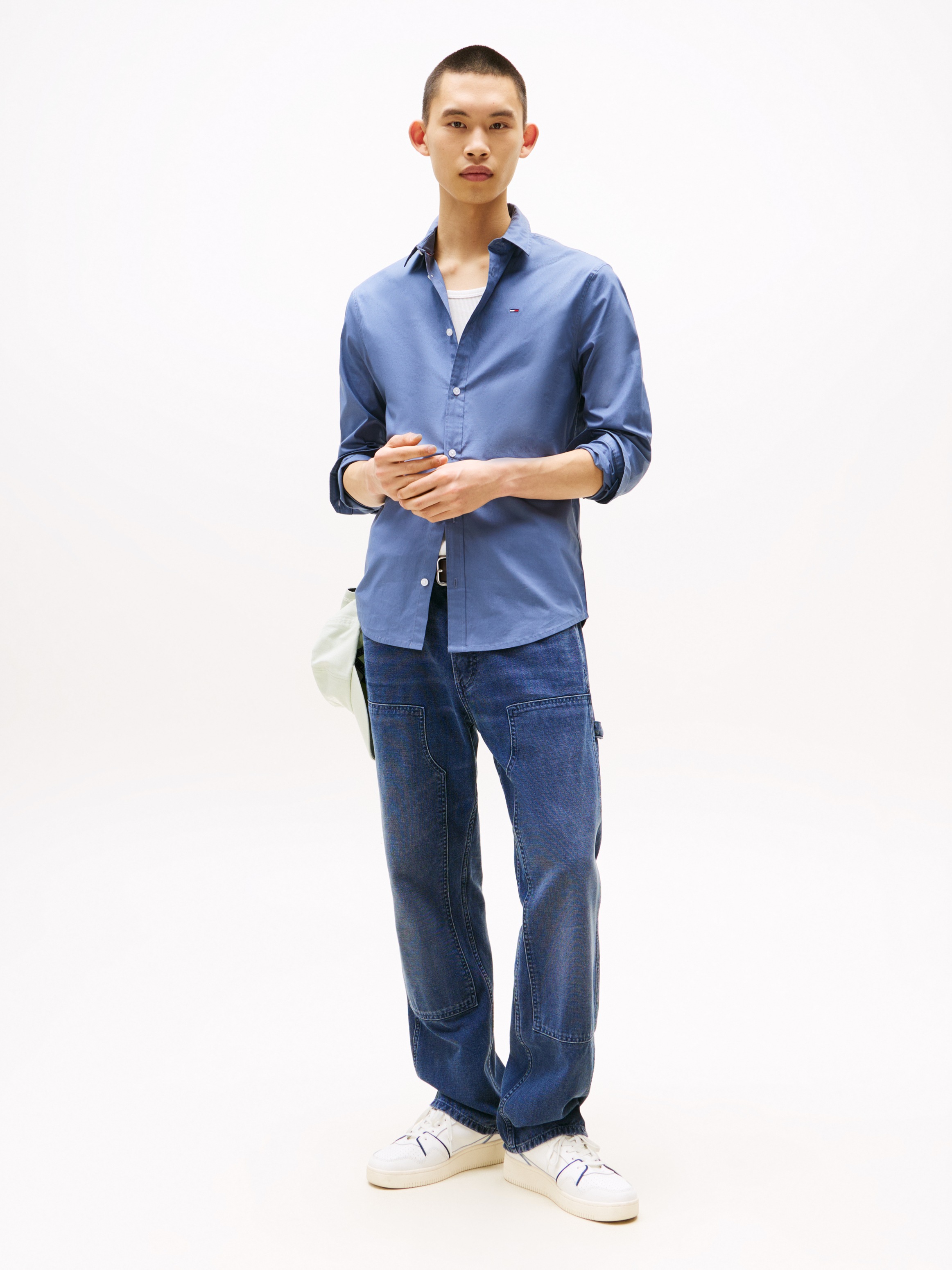 Tommy Jeans Langarmhemd "Sabim Stretch Hemd Shirt", Stretch Hemd, Premium, günstig online kaufen