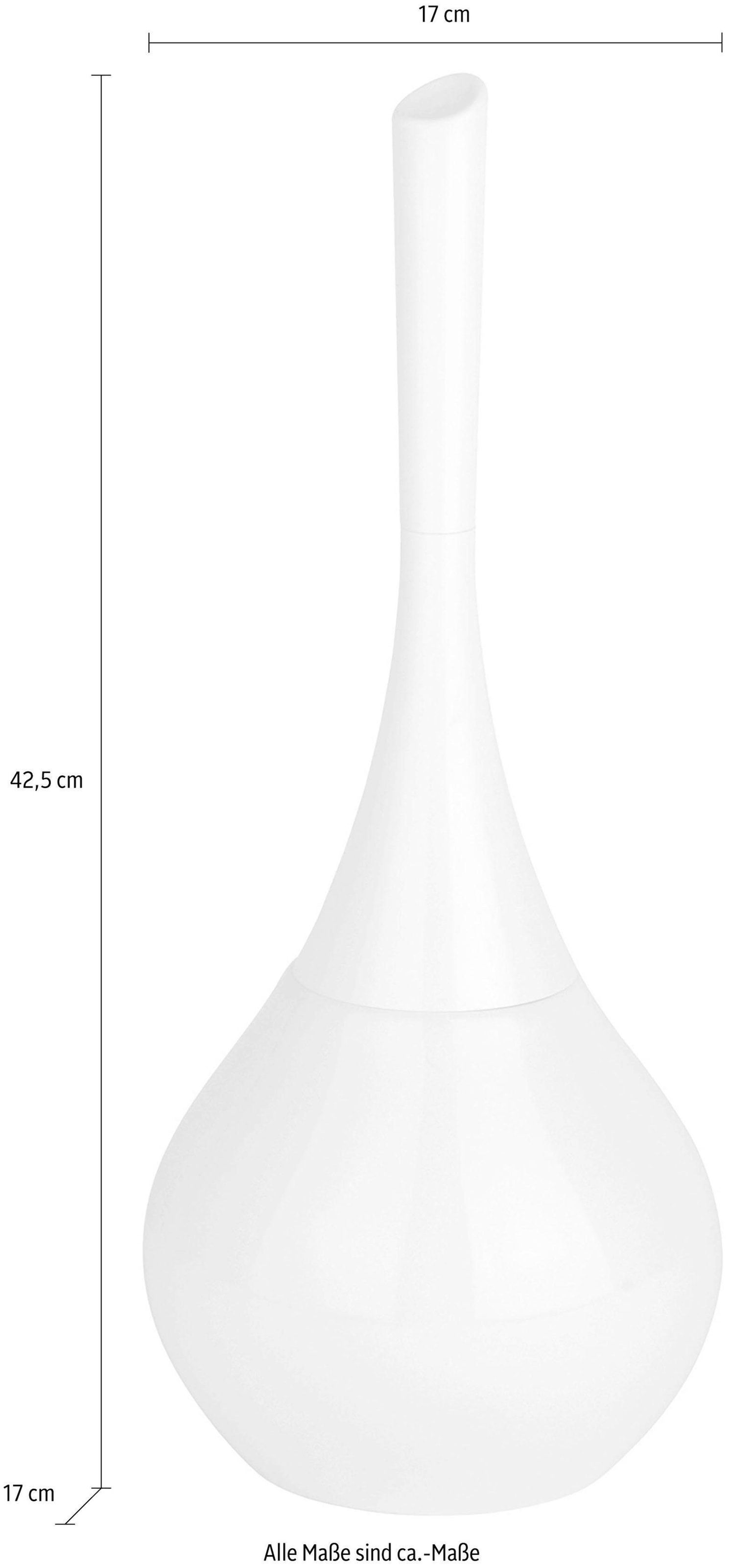 WENKO WC-Garnitur »Flakon«, aus 6,5 BAUR | Bürstenkopf-Durchmesser cm Keramik-Kunststoff, kaufen