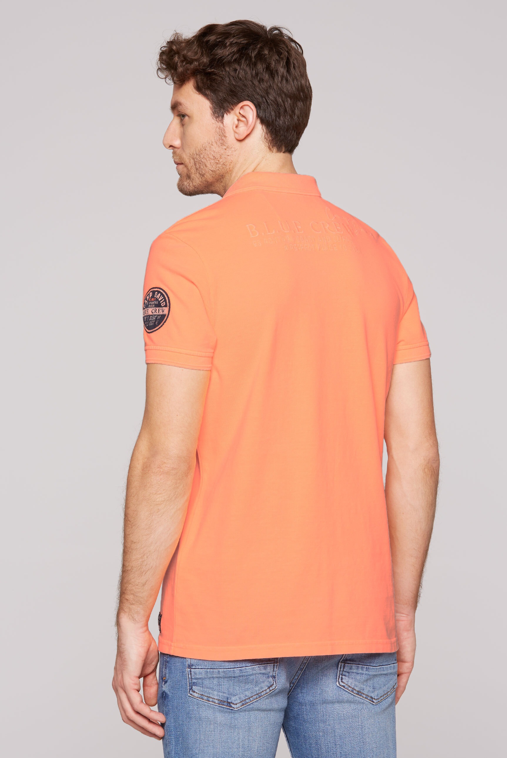 CAMP DAVID Poloshirt, mit Brusttasche