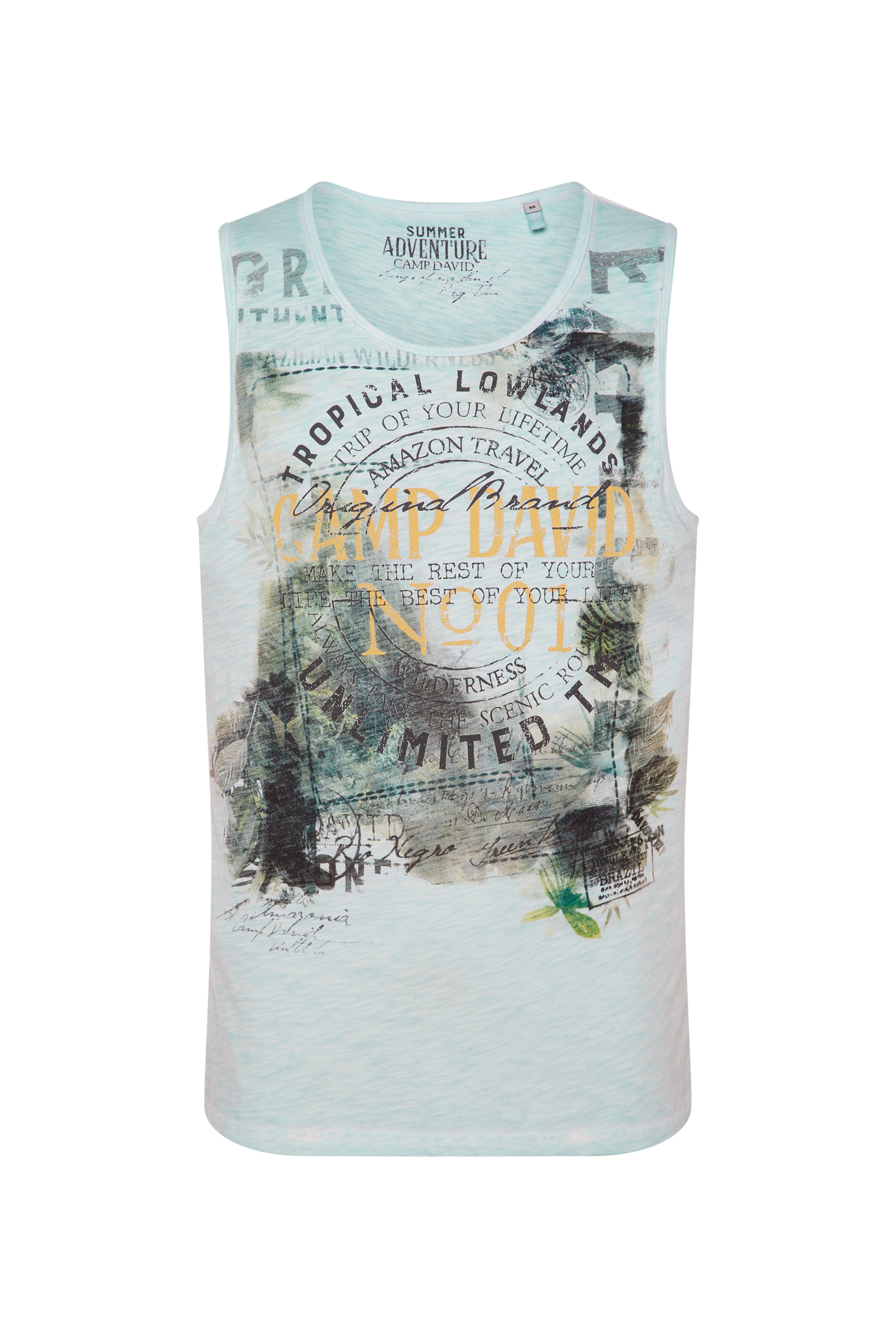 CAMP DAVID Tanktop, aus Baumwolle
