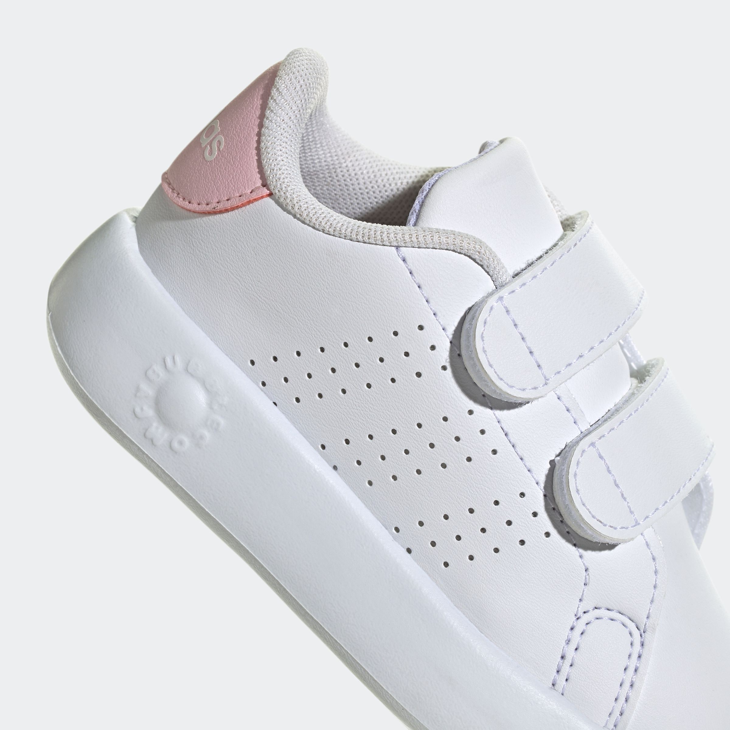 adidas Sportswear Klettschuh »ADVANTAGE KIDS«, Design auf den Spuren des adidas Stan Smith, für Kinder