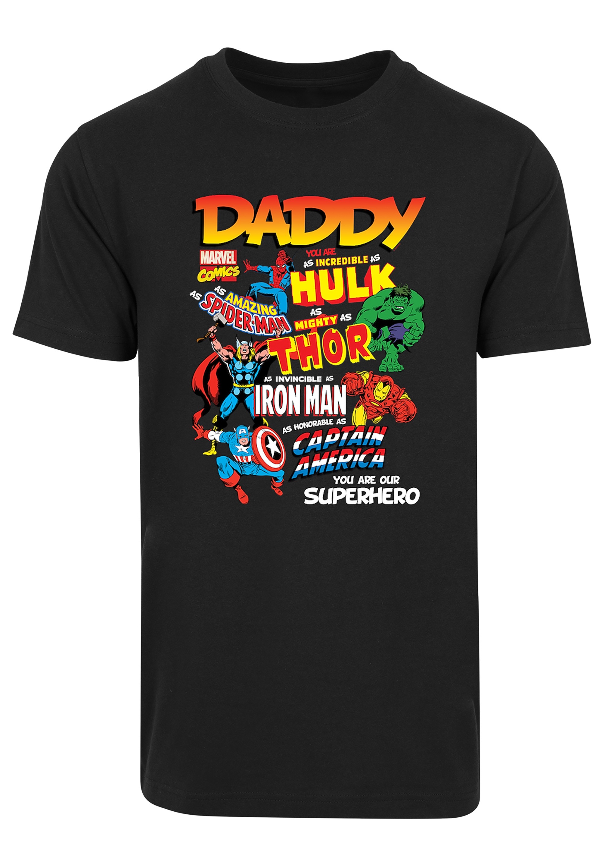 F4NT4STIC T-Shirt "Marvel Comics Our Dad Superhero", Print günstig online kaufen