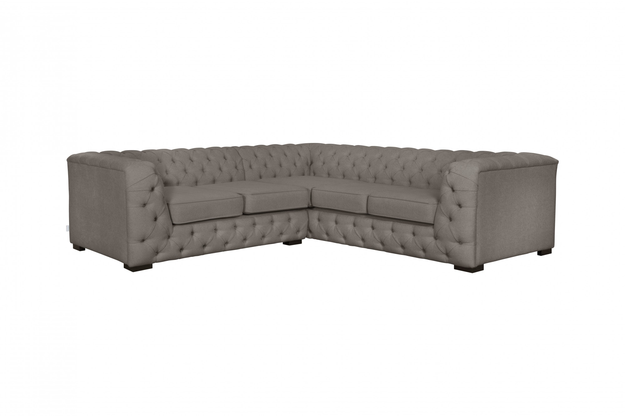 Guido Maria Kretschmer Home&Living Chesterfield-Sofa "KALINA L-Form", hochwertige Chesterfield-Ausführung, sehr hochwert