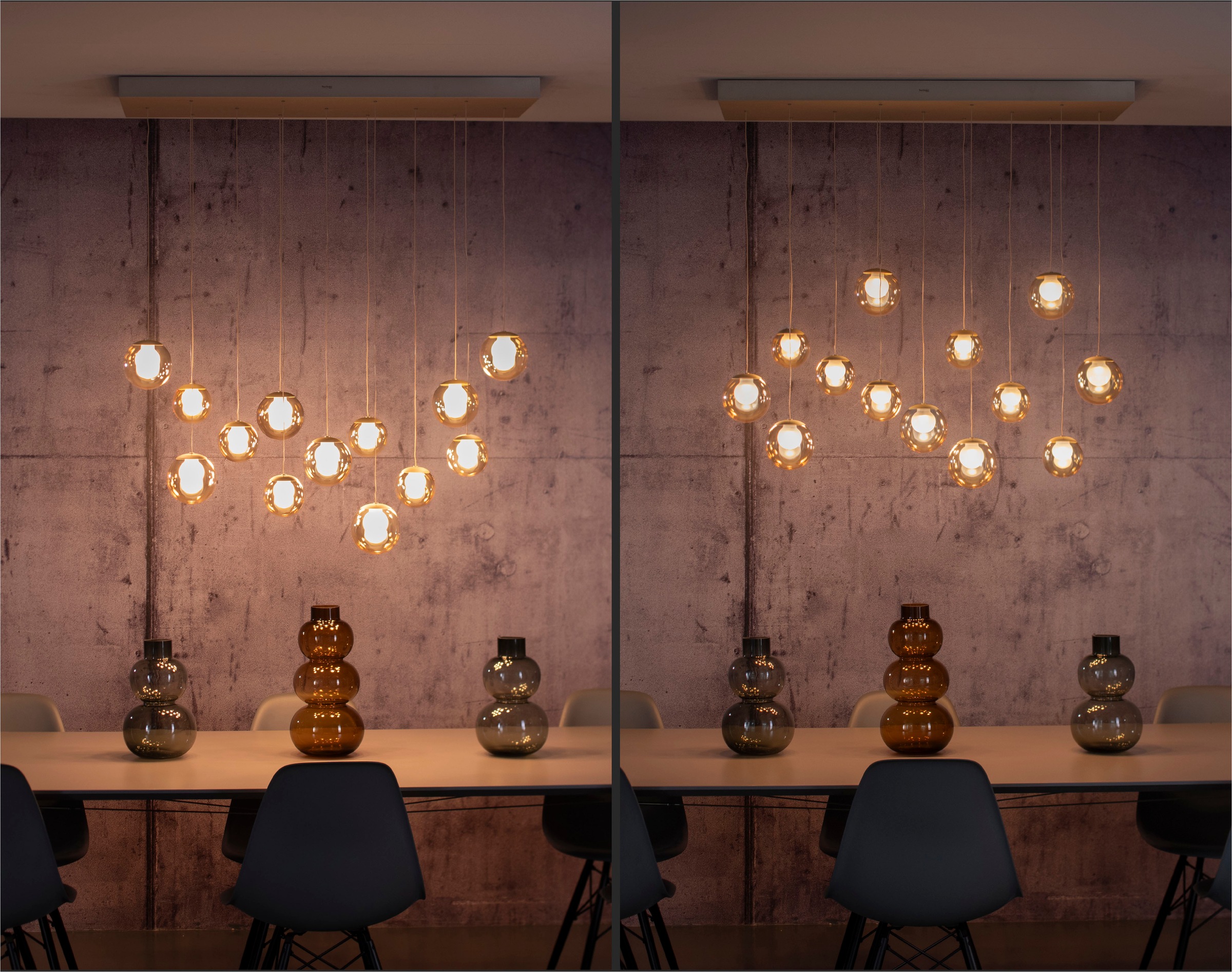 Neuhaus PURE LED Pendelleuchte »PURE Popup« LED-Board 1 Stk. warmweiß - kaltweiß Comfort Lift, CCT, dimmbar über Fernbedienung