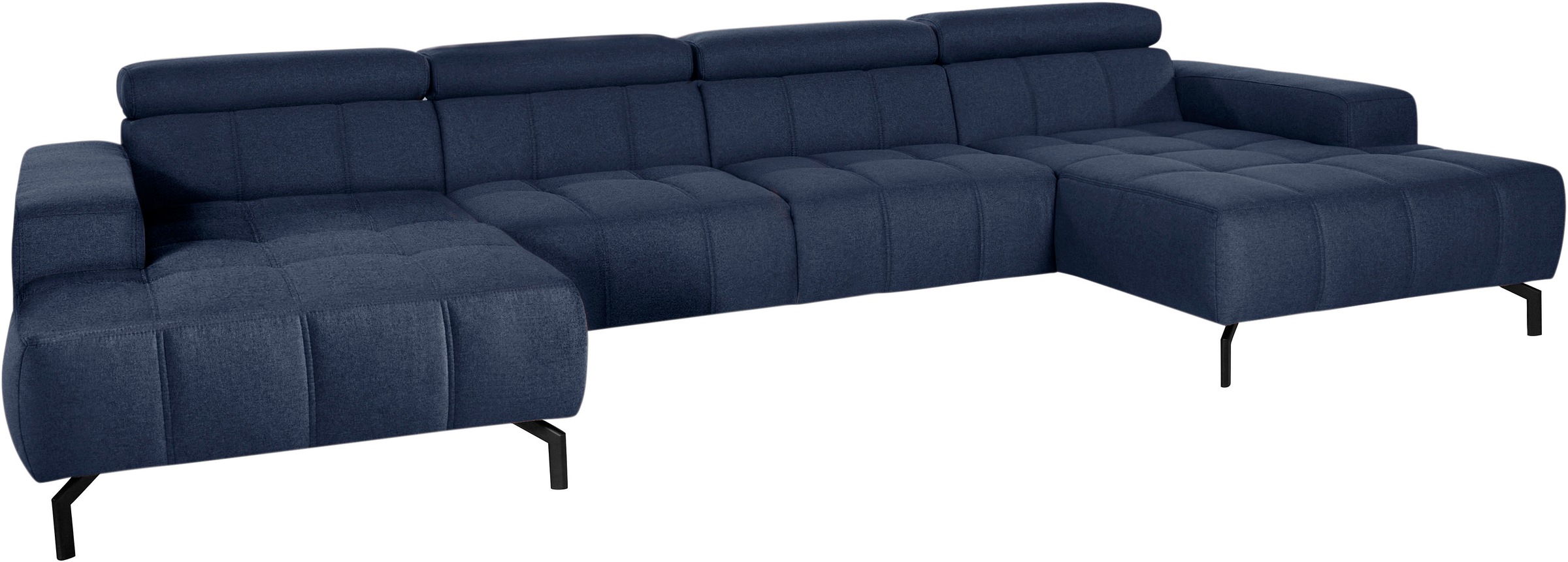 DOMO collection Wohnlandschaft "Cunelli tolle Sitznähte als Designelement, günstig online kaufen