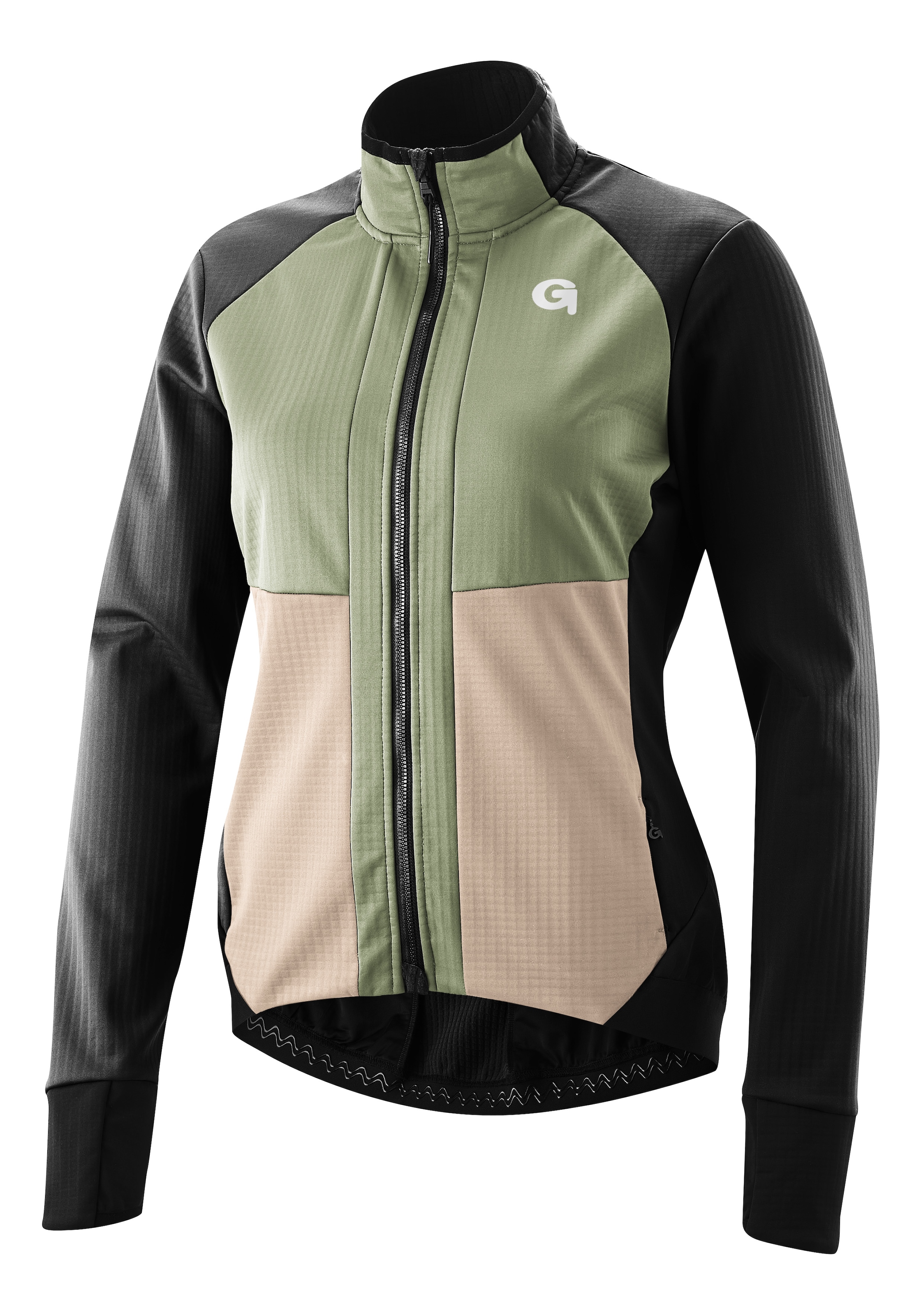 Gonso Fahrradjacke »Trail Jacket Softshell W«, Wasserabweisende, strapazierfähige und atmungsaktive Radjacke.