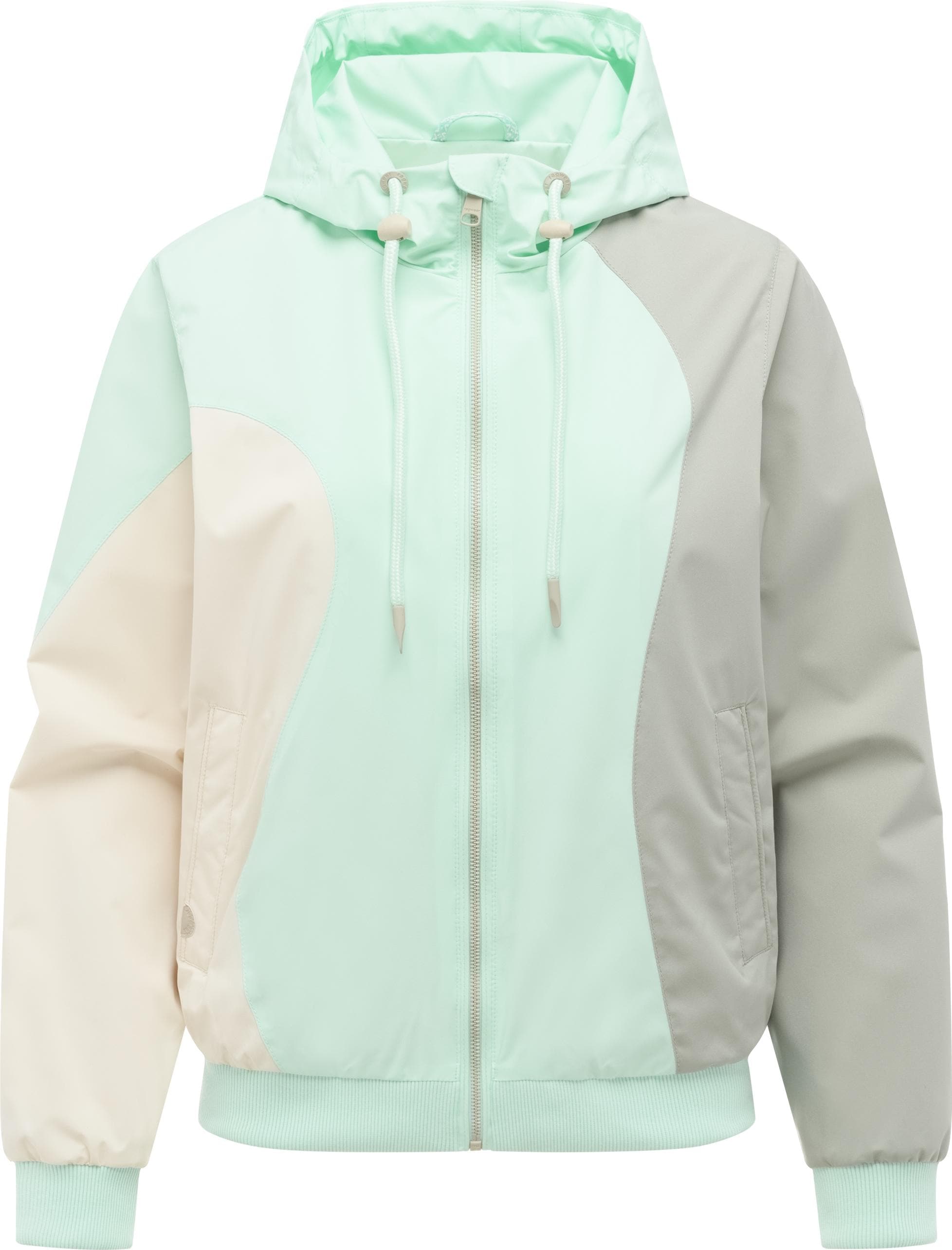 Ragwear Bomberjacke "Oggie Block" mit Kapuze Damen Funktionsjacke mit Kapuz günstig online kaufen