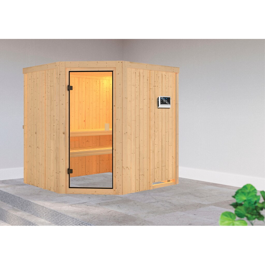 welltime Sauna »Jupiter«, (Set)