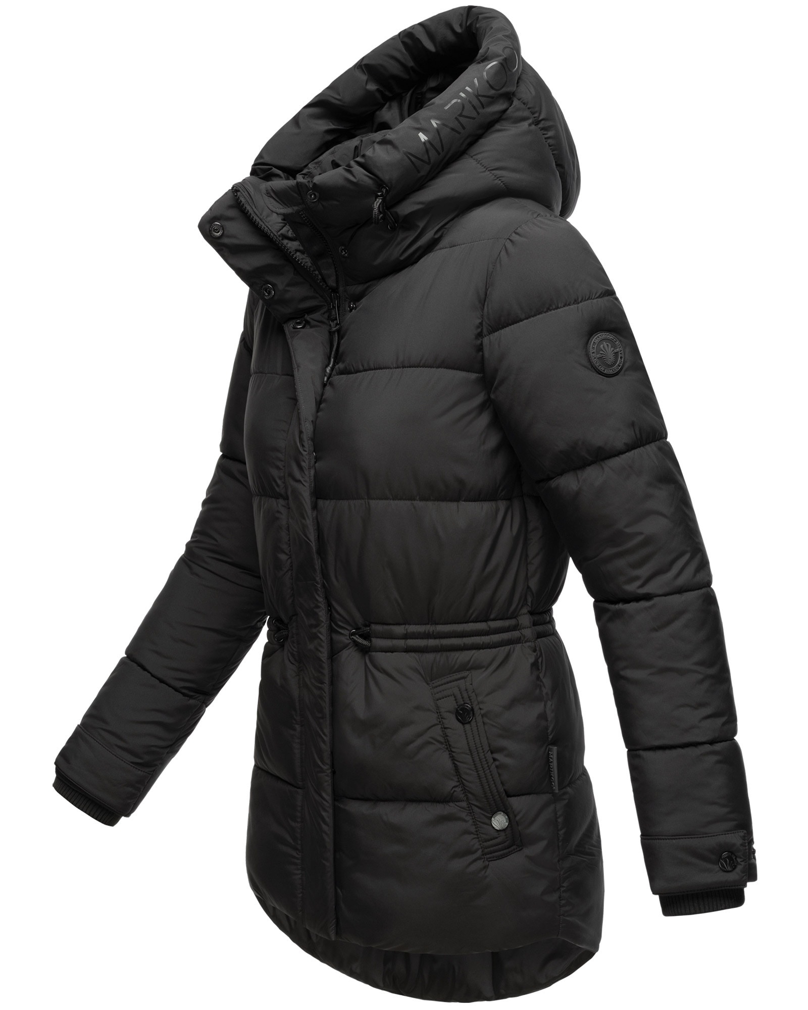 Marikoo Winterjacke »Akumaa«, mit tailliertem Schnitt