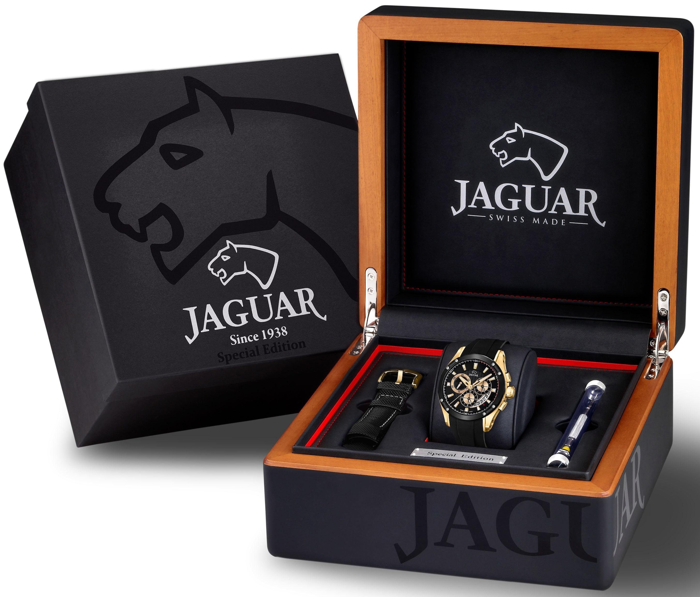 ▷ auch BAUR ideal Edition, Schweizer Jaguar Uhr zusätzlichem für (Set, Werkzeug), und als Geschenk J691/2«, mit 3 tlg., | »Special Wechselband