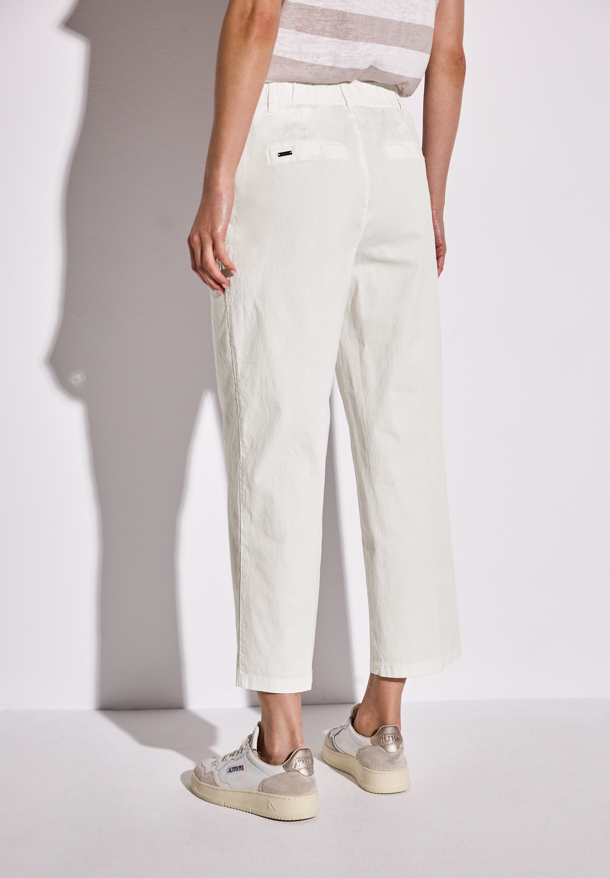 STREET ONE Chinohose, mit elastischem Bund hinten günstig online kaufen